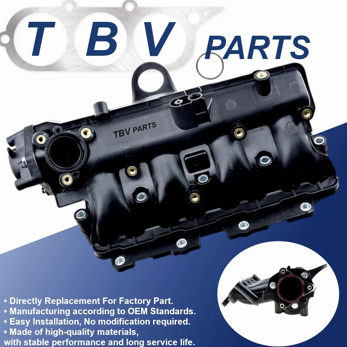 Colector de Admisión con Juego de Juntas Compatible con Motores 1.3 Diésel – Referencias OEM 55189595 55207035 55217648 55231284