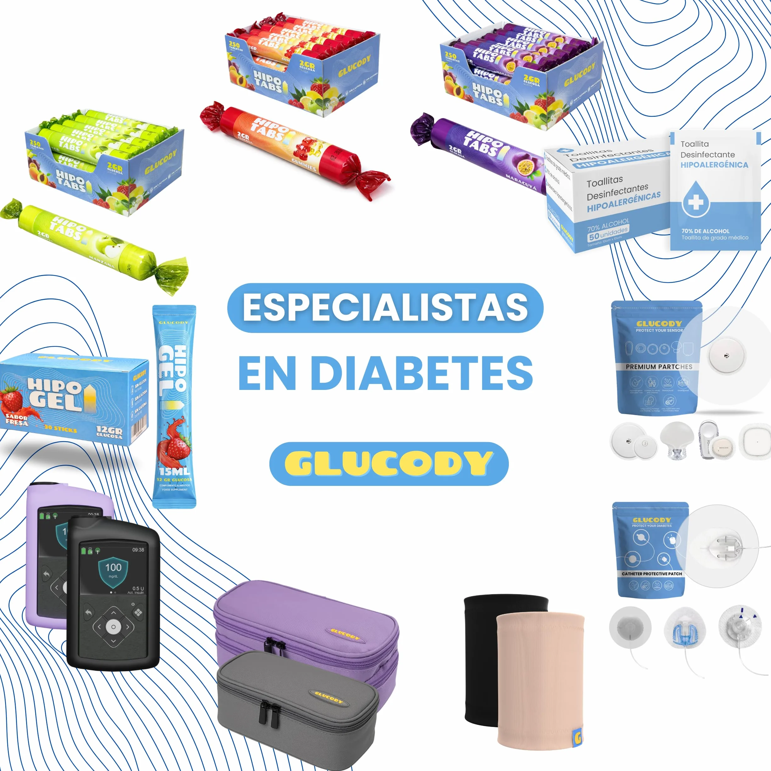 GLUCODY 255 Pastillas de Glucosa de Absorción Rápida, Caja 0,5 kg, 2g, Limón