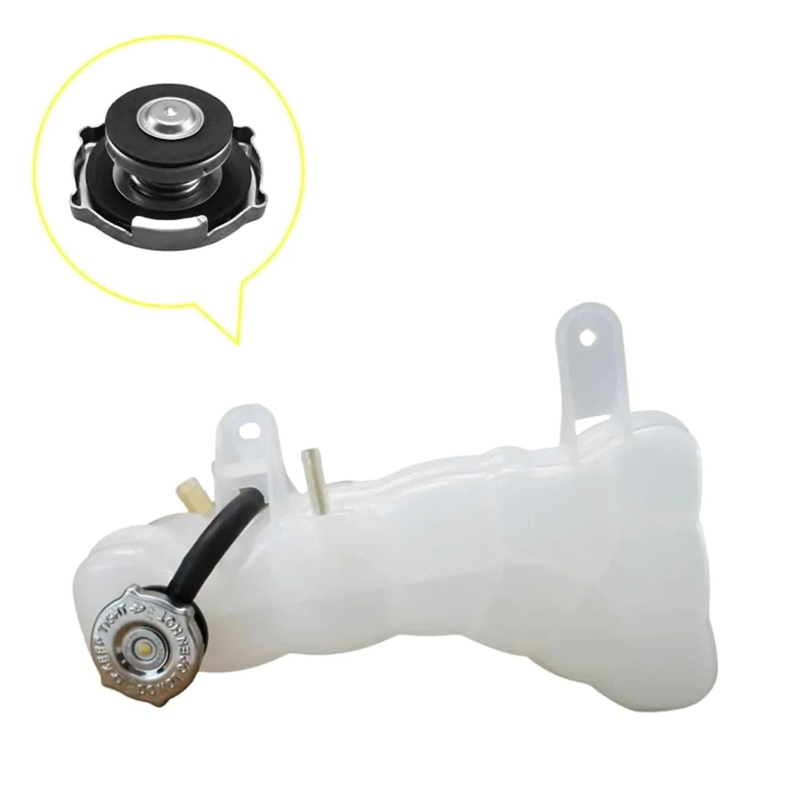 Depósito de expansión de refrigerante para Motor de automóvil Chrysler 300 con Tapa 55111260AF 55111260AE
