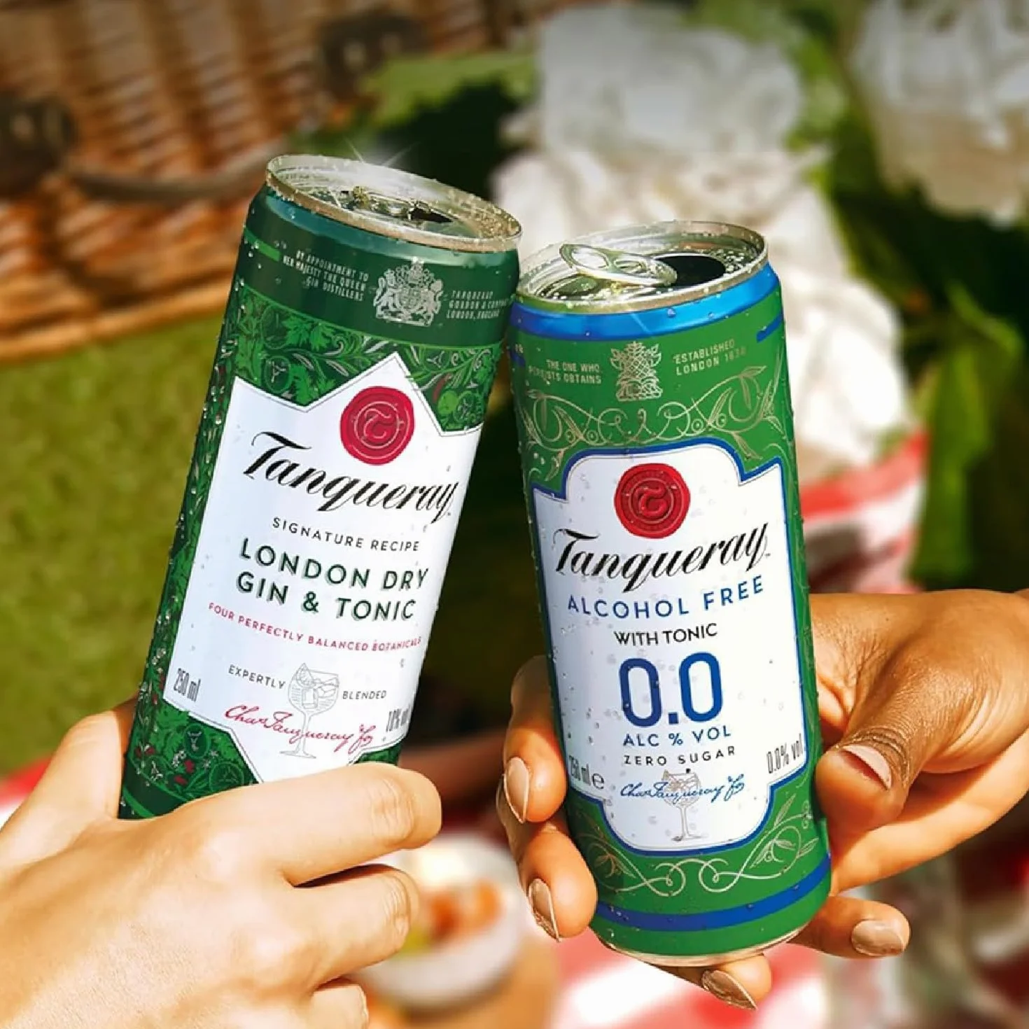 Tanqueray Ginebras 00 y Tonic 250 ml x 12
