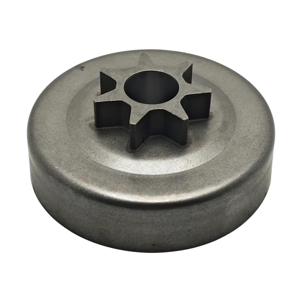Accesorios Kit de banda de freno tensor de cadena de bomba de aceite de tambor de embrague compatible con repuestos de sierras de cadena de gas HUSQVARNA 142 141 137 136 36 41