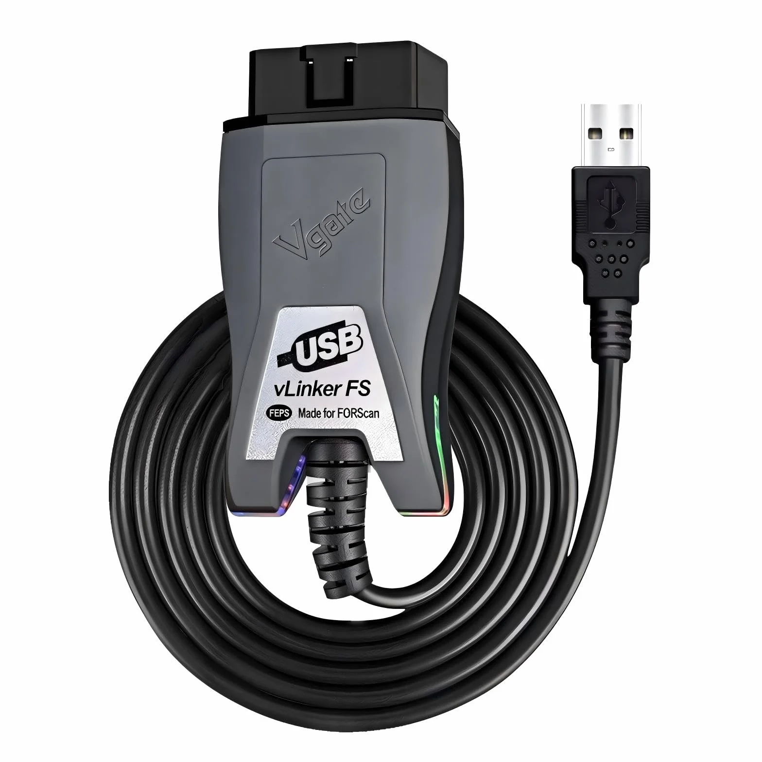 Vgate vLinker FS Adaptador USB OBD2 para for-Scan HS/MS-Can Auto Switch | HS/MS-CAN, interruptor automático