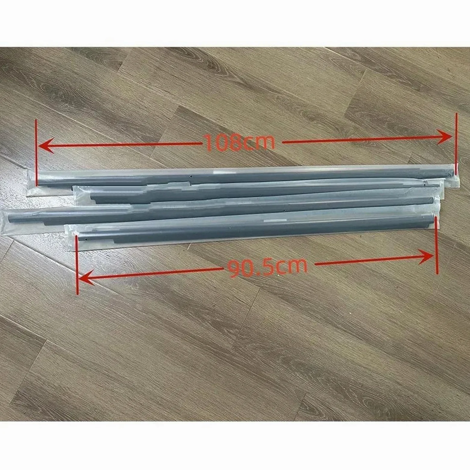 4 Piezas Goma Ventanas Exteriores Coche Para Previa 2006-2019 68164-28040 Protector Cristal Burlete ACR50 Accesorios