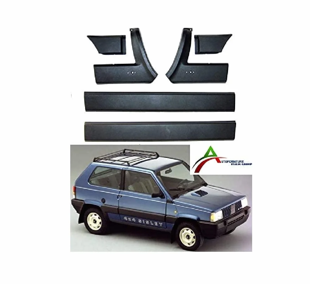Molduras parachoques bandas protectoras laterales (kit de 6 unidades) para coche 4x4 desde 1986>
