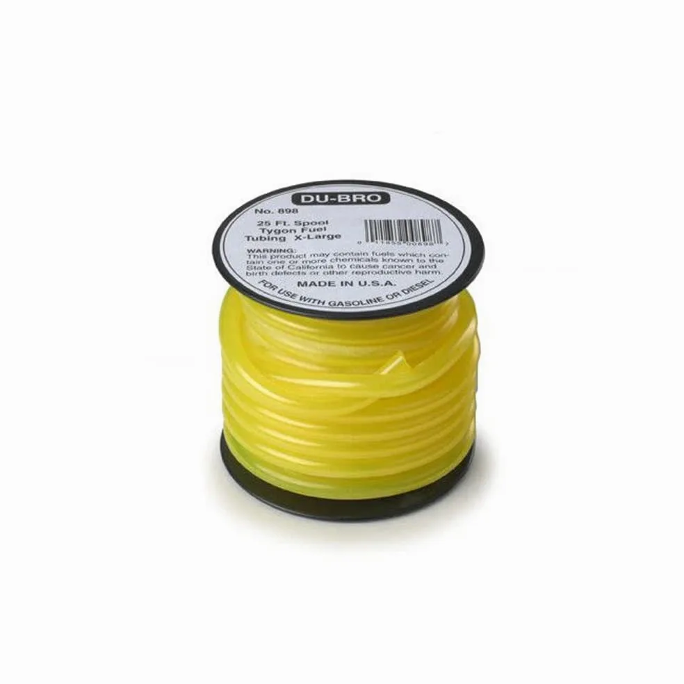 Du-Bro Tubo de gasolina Tygon mediano 505 de 3/32 pulgadas x 50 pies