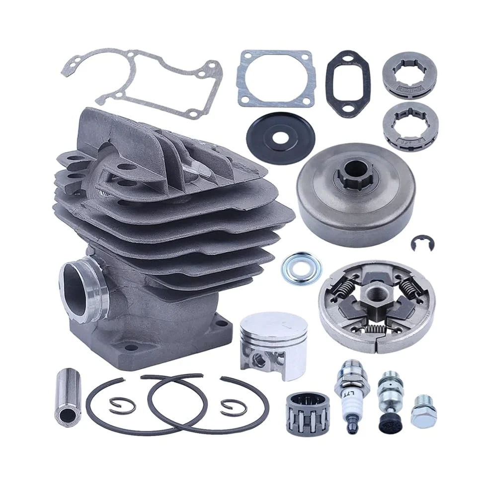 Pieza DE Recambio Kit de Junta de Embrague de pistón de Cilindro Compatible con Motosierra 026 026Pro Ms260 Ms260C