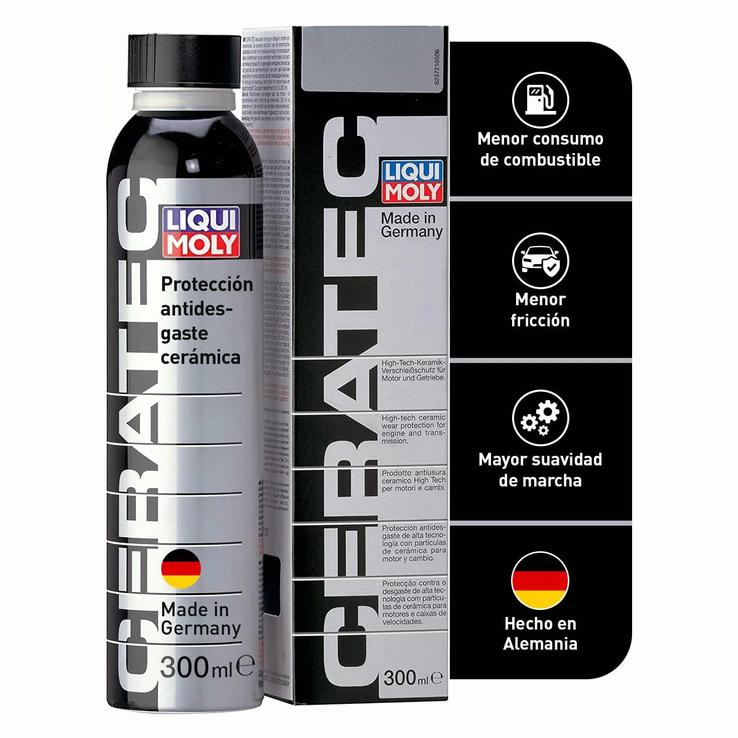 LIQUI MOLY Aditivo Cerámico para Aceite Cera Tec 23217 300 ml