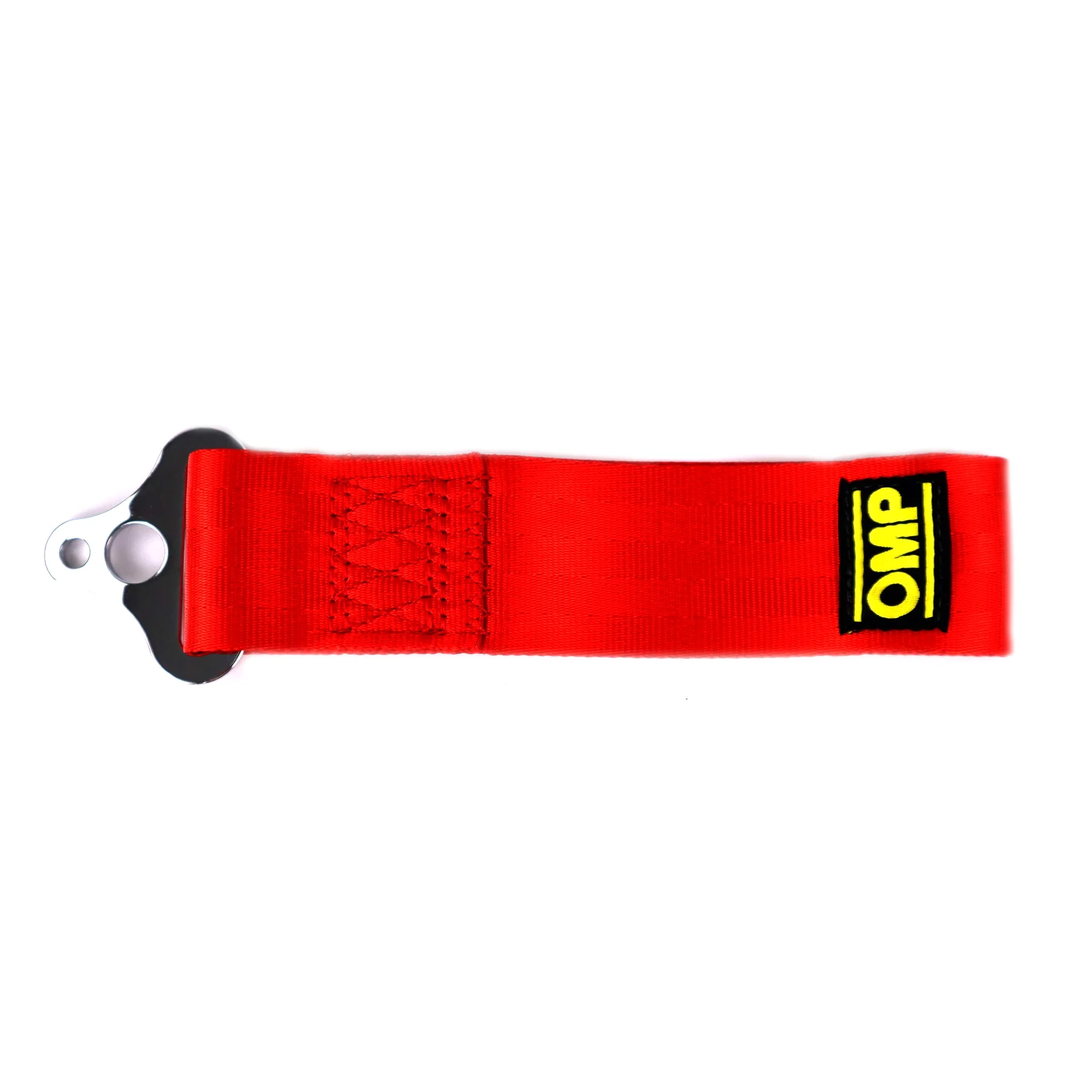 OMP OMPEB/578/R Gancho de Remolque de Acero Inoxidable Interno, Rojo, Diámetro 100 Mm