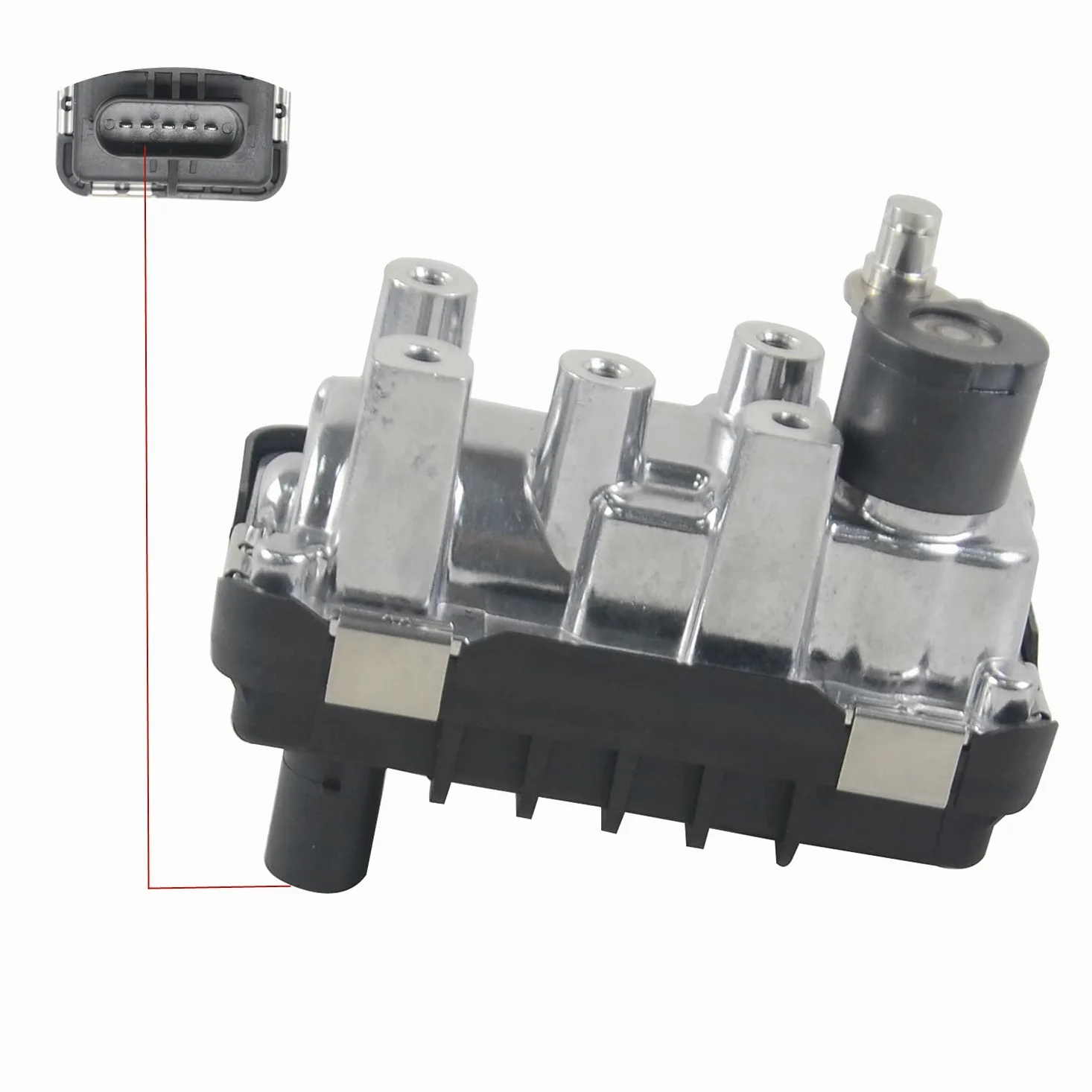 6NW008412 G221 Turbo Actuador eléctrico compatible con Mon-deo, X-Type 2.0 TDCi 2.2 TDCi 115/125/130/155HP # 4S7Q6K6EN 4S7Q6K6EF 1578770