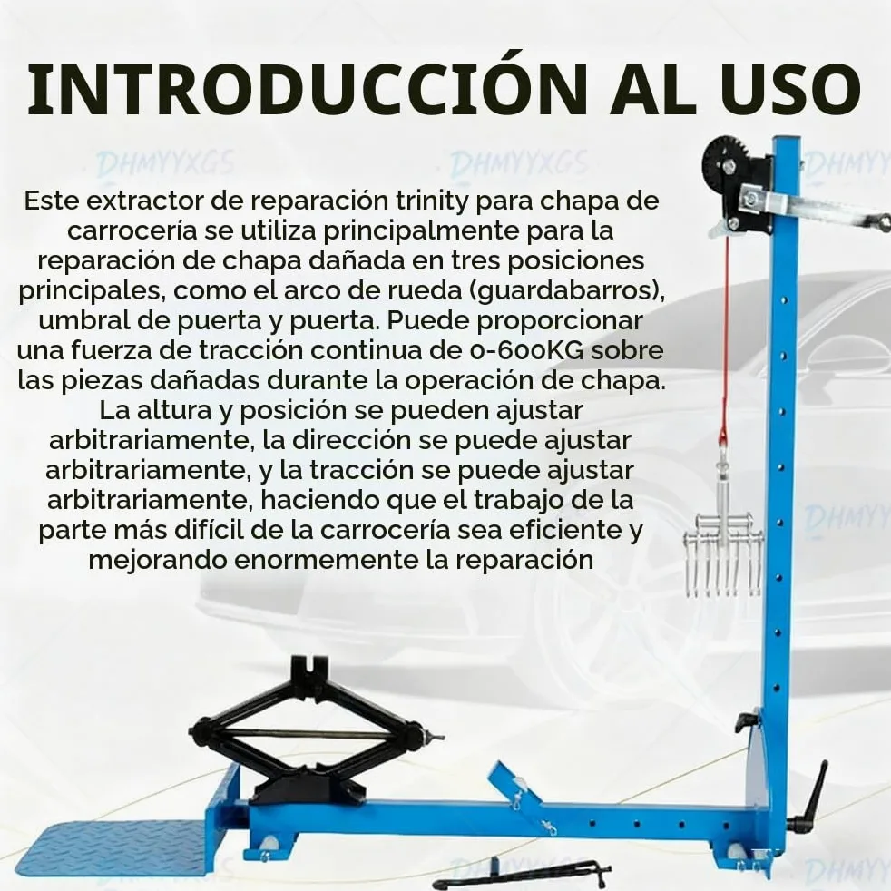 Herramienta 3 En 1 para Eliminar Abolladuras Autos,Herramientas Reparación Abolladuras Carrocería,Herramientas,para Reparar Golpes Autos,Umbrales Puerta,Paneles Laterales Y Chapa Metálica