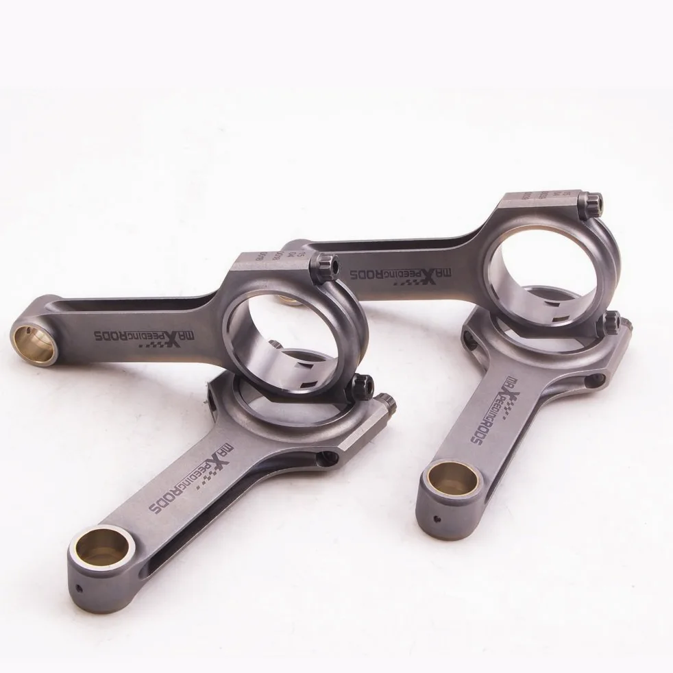 maxpeedingrods H caña de biela para DATSUN L24 conrod bielle biela ARP 2000 Bolts