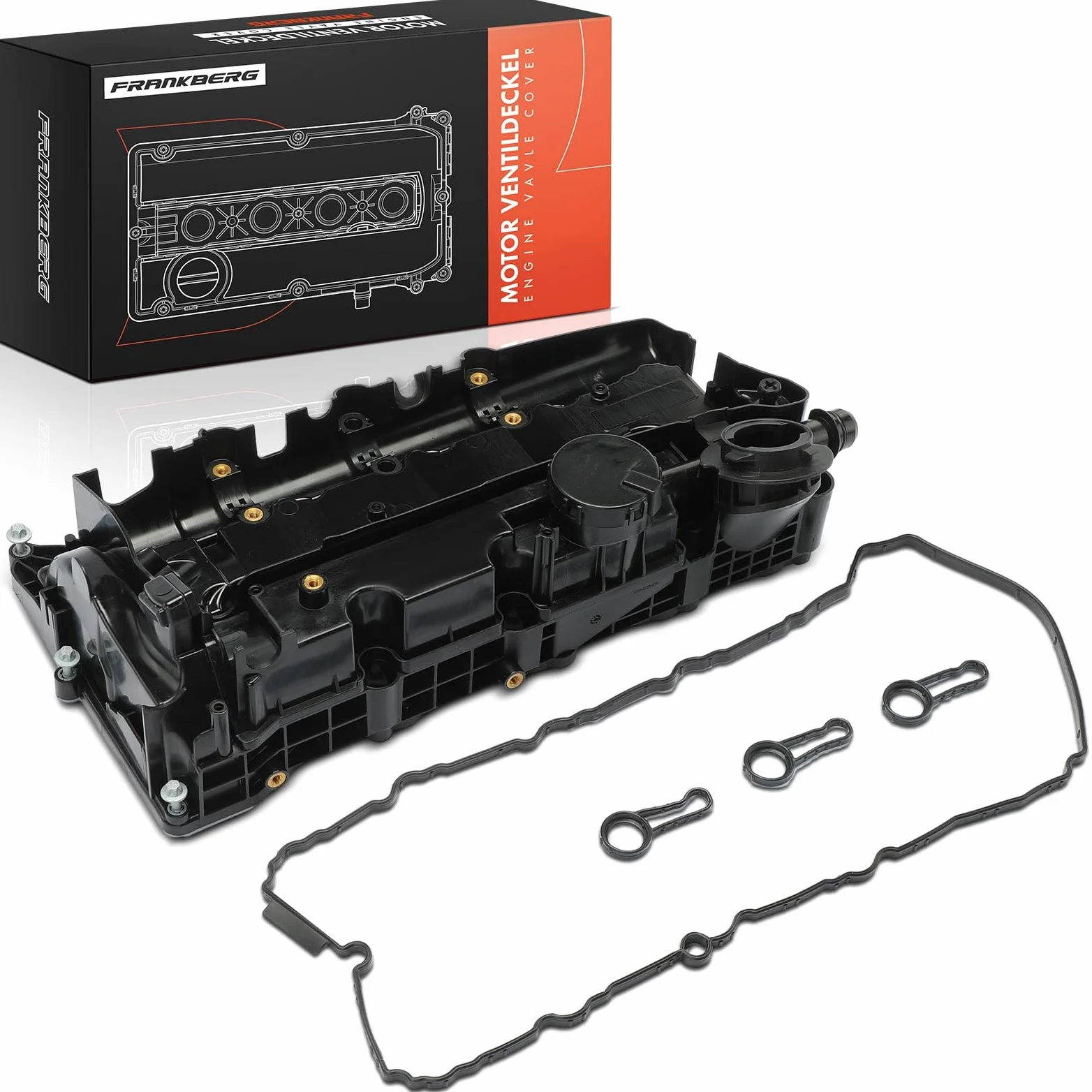 Frankberg Tapa de culata 11128508570 | Compatible con: Serie 1 Convertible E88, Serie 1 E81, Serie 5 E60, Serie 3 Coupé E92, Serie 3 Touring E91