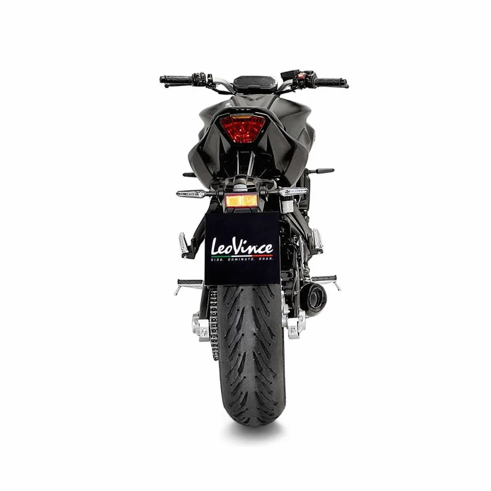 SBK LV ONE EVO 2/1 YAMAHA MT-07 INOX con catalizador
