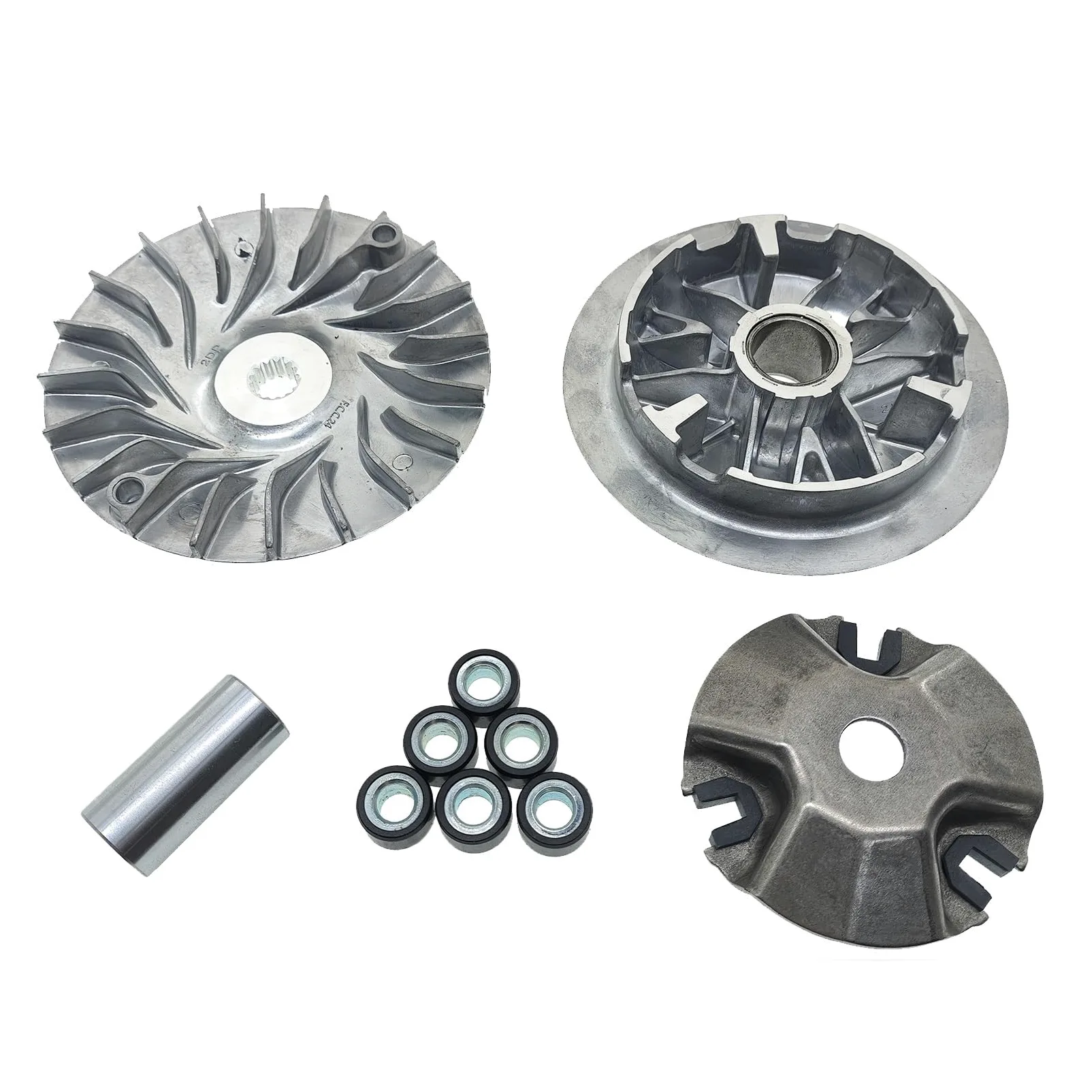 Variador para NMAX125 NMAX150 NMAX155 XMAX125 MBK OCITO N-MAX NMAX Xmax TRICITY 125 155, Rodillo de Montaje polea Facial | One Set