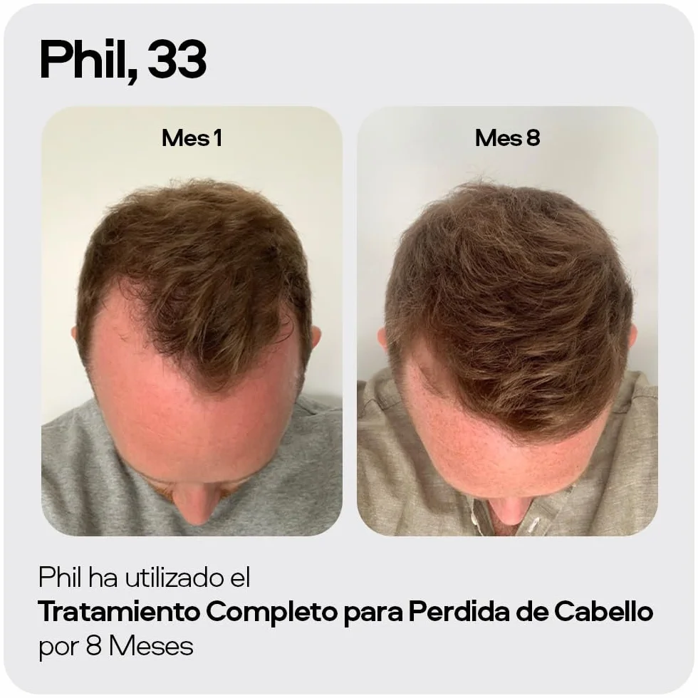 Sons Champú Crecimiento Cabello Hombres 200ml Bloqueador DHT Fórmula Engrosante Saw Palmetto Aceite Argán Cafeína Romero