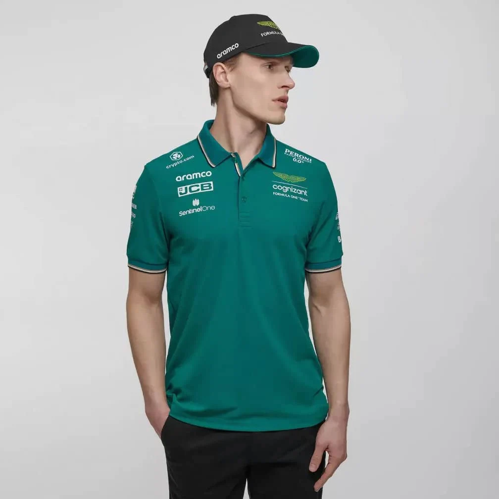 Aston Martin F1 Official Team Polo Shirt 2023