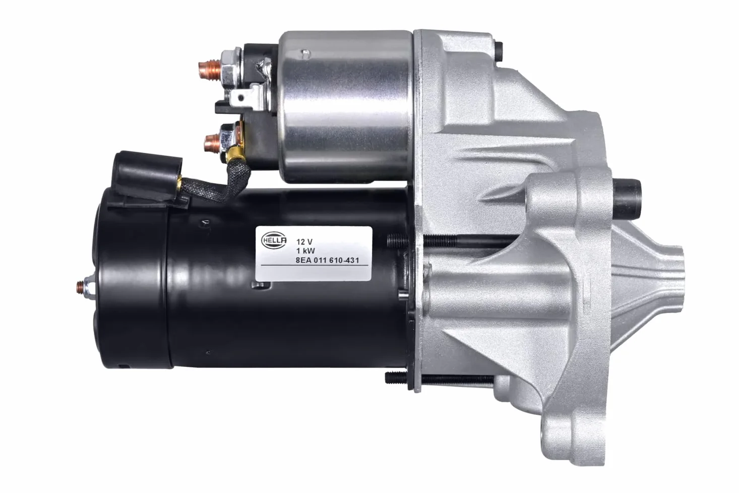 HELLA 8EA 011 610-431 Motor de arranque - 12V - 1kW