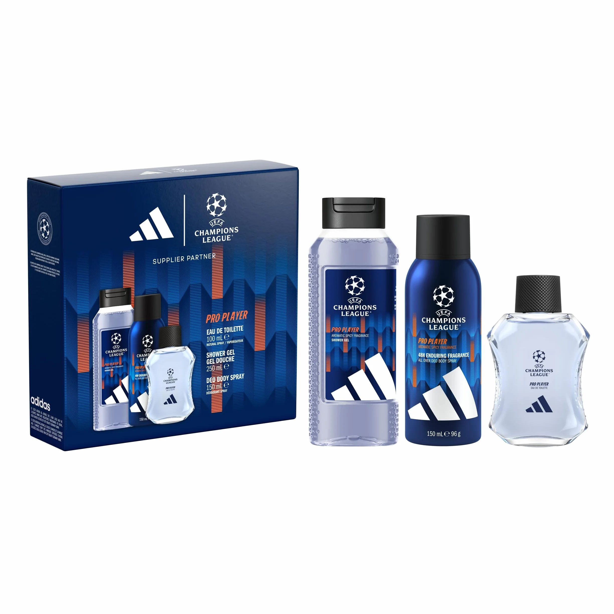 ADIDAS UEFA EDT 100ml SG250 BS150