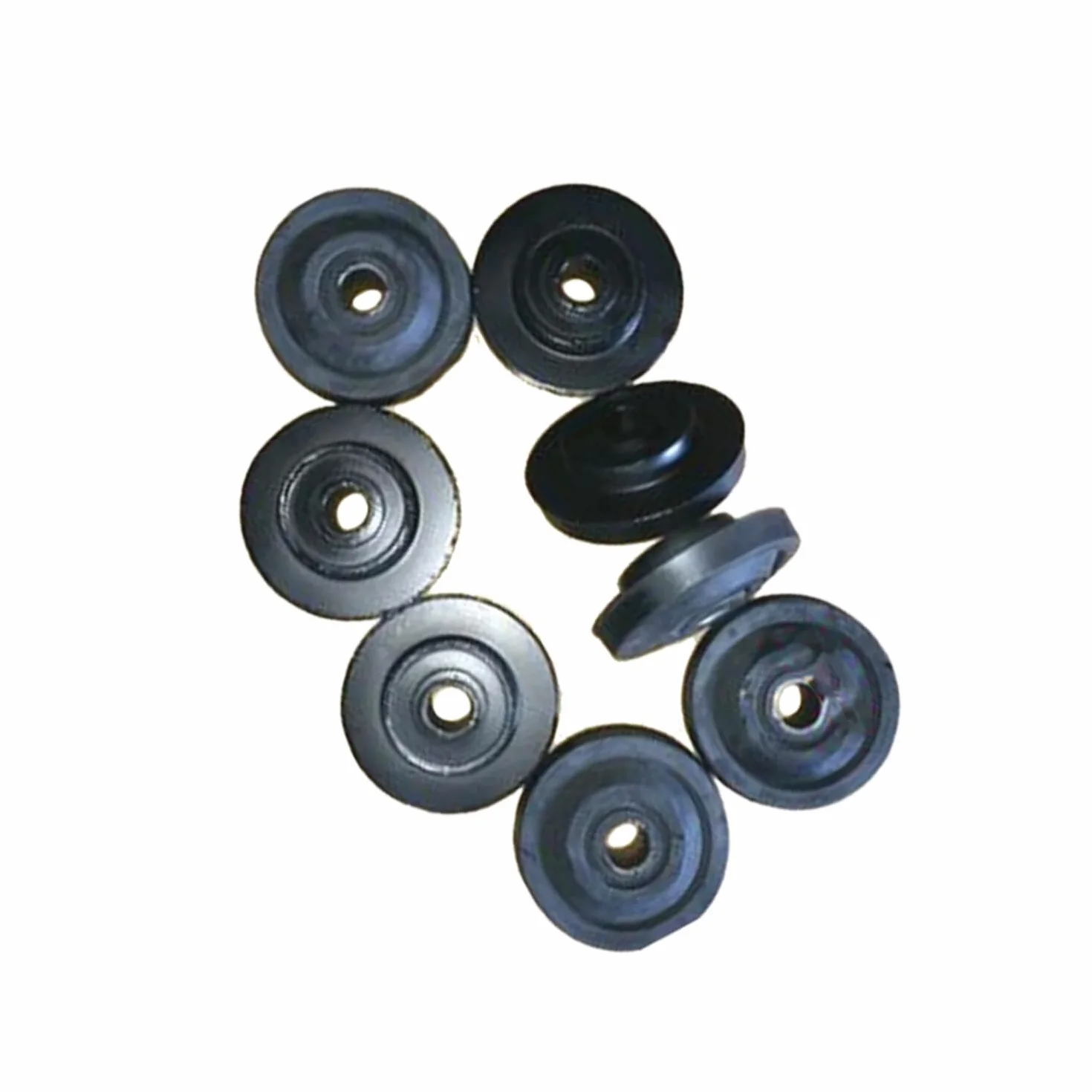 Amortiguador de goma para montaje del motor, 8 unidades, compatible con excavadora Caterpillar CAT E320 E200B
