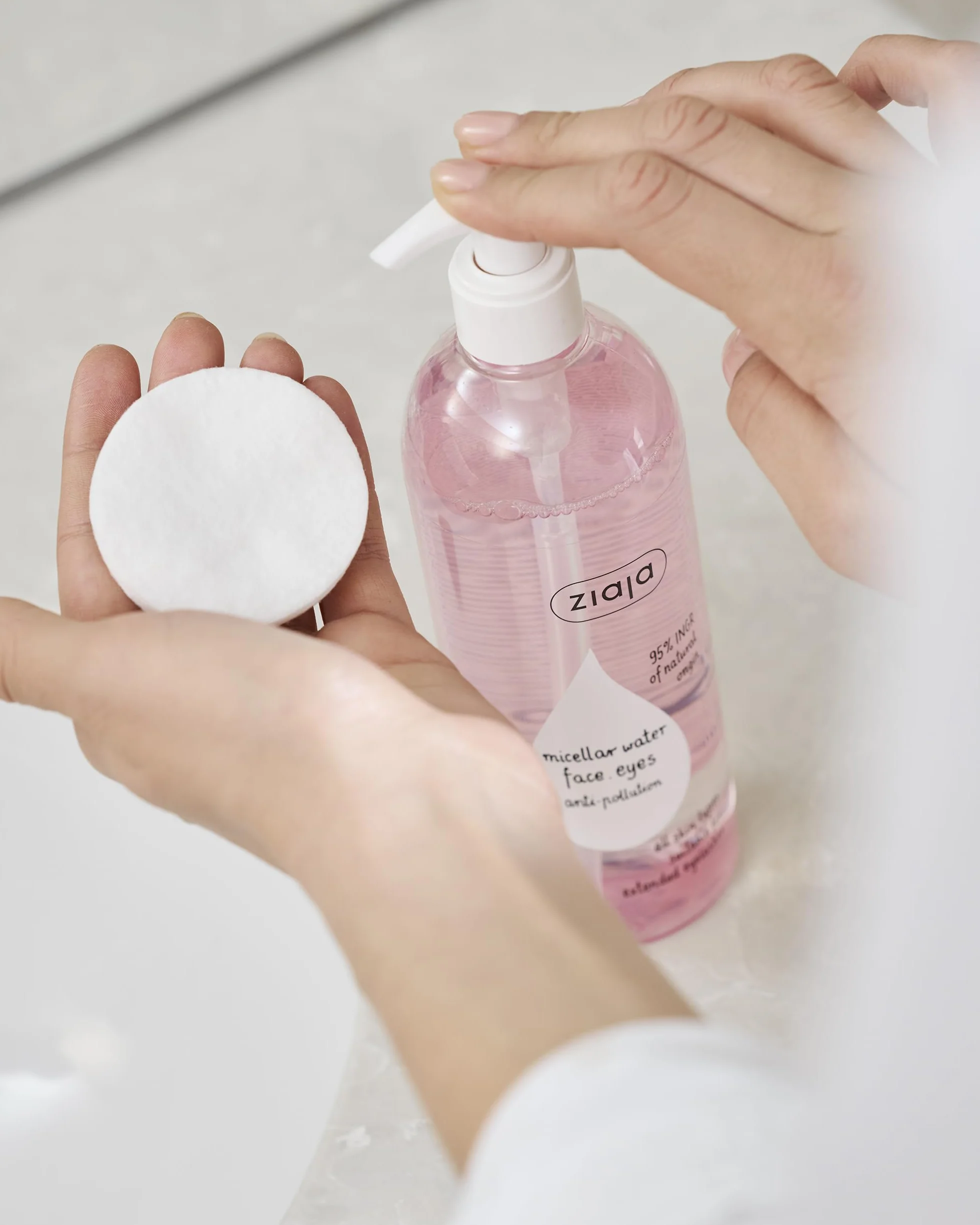 Ziaja Agua Micelar para Rostro y Ojos 390ml