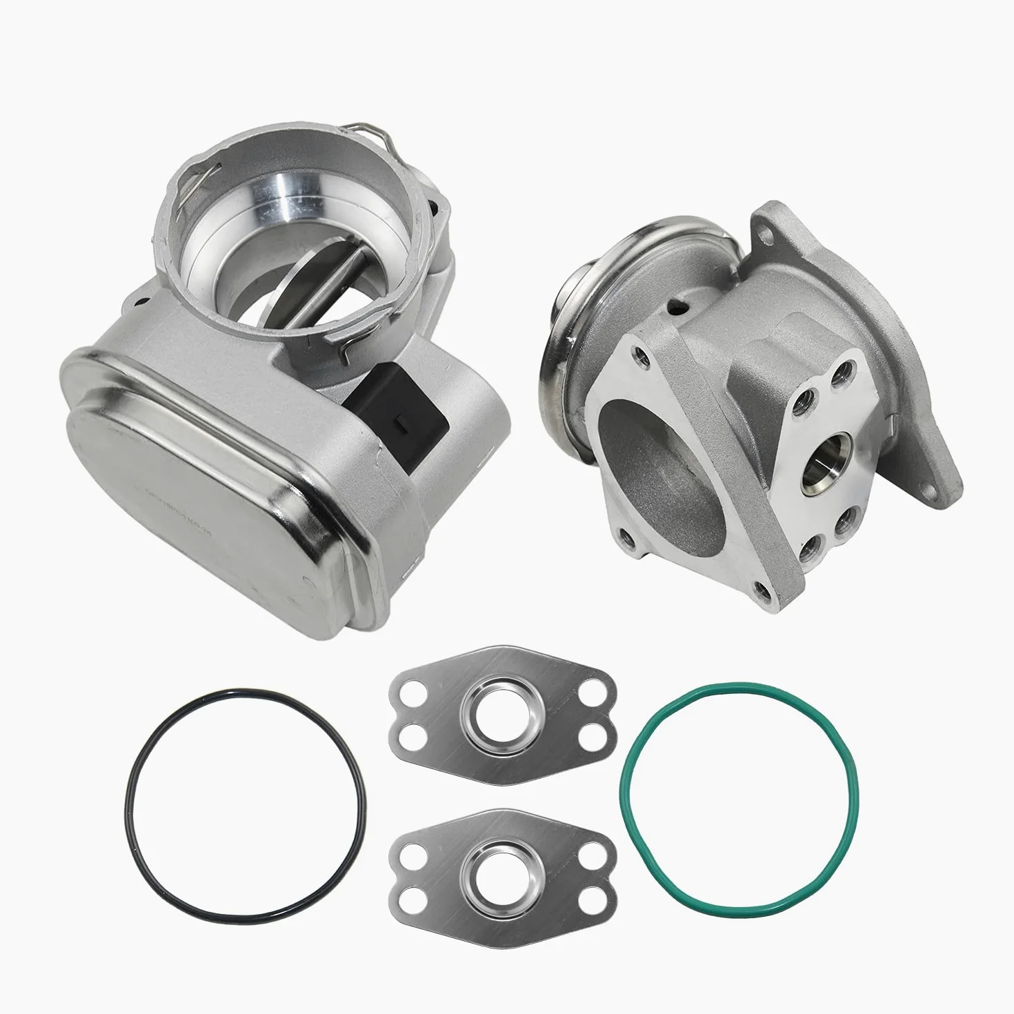 Cuerpo del acelerador + válvula EGR compatible con 1.9 2.0 TDI BKD BKC 038128063G 038129637D 038128063M 038131501AN