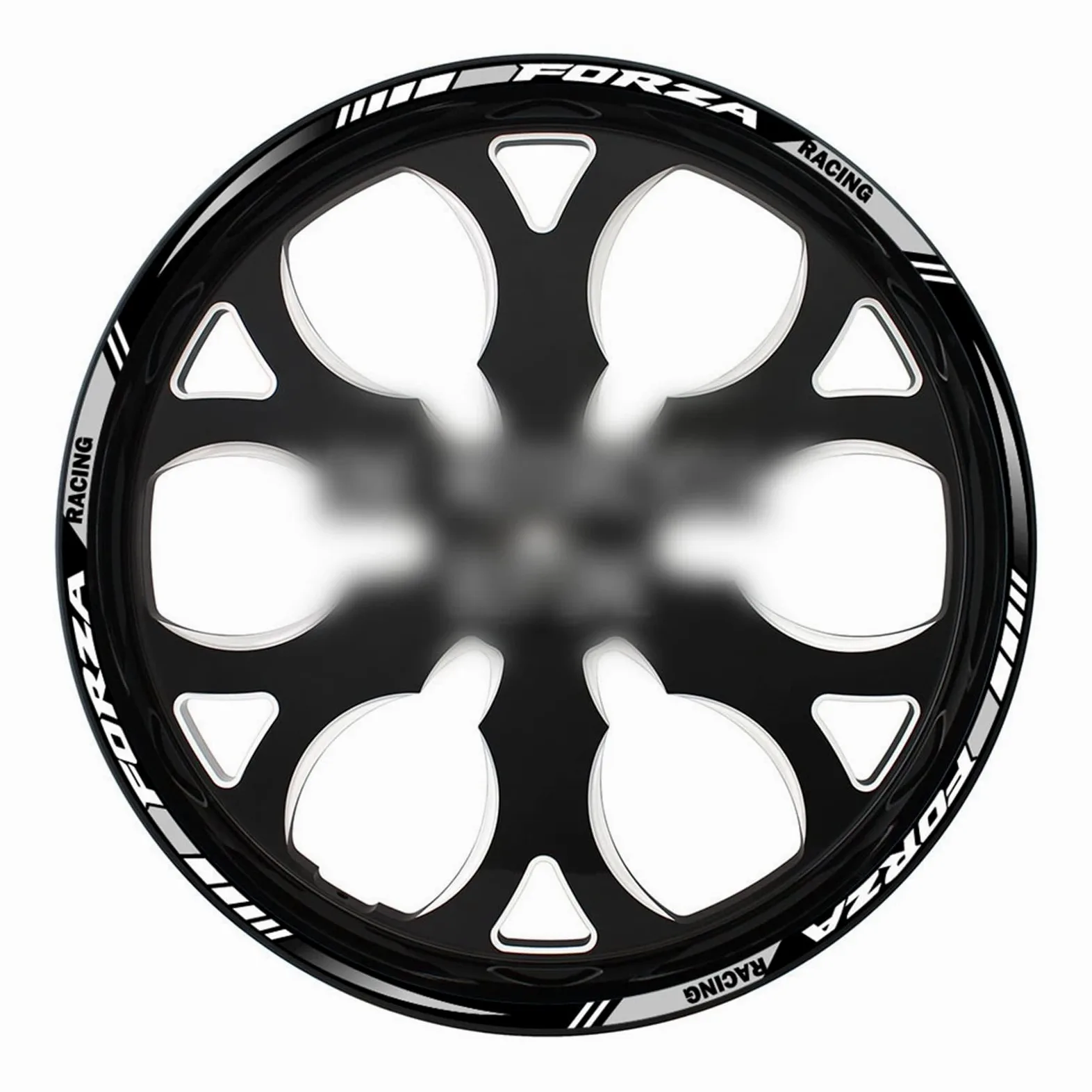 Honda Forza 125 250 300 350 750 NSS350 Reflectantes Pegatina De Rueda Calcomanías De Buje Cinta De Rayas De Llanta 17Inch 15Inch