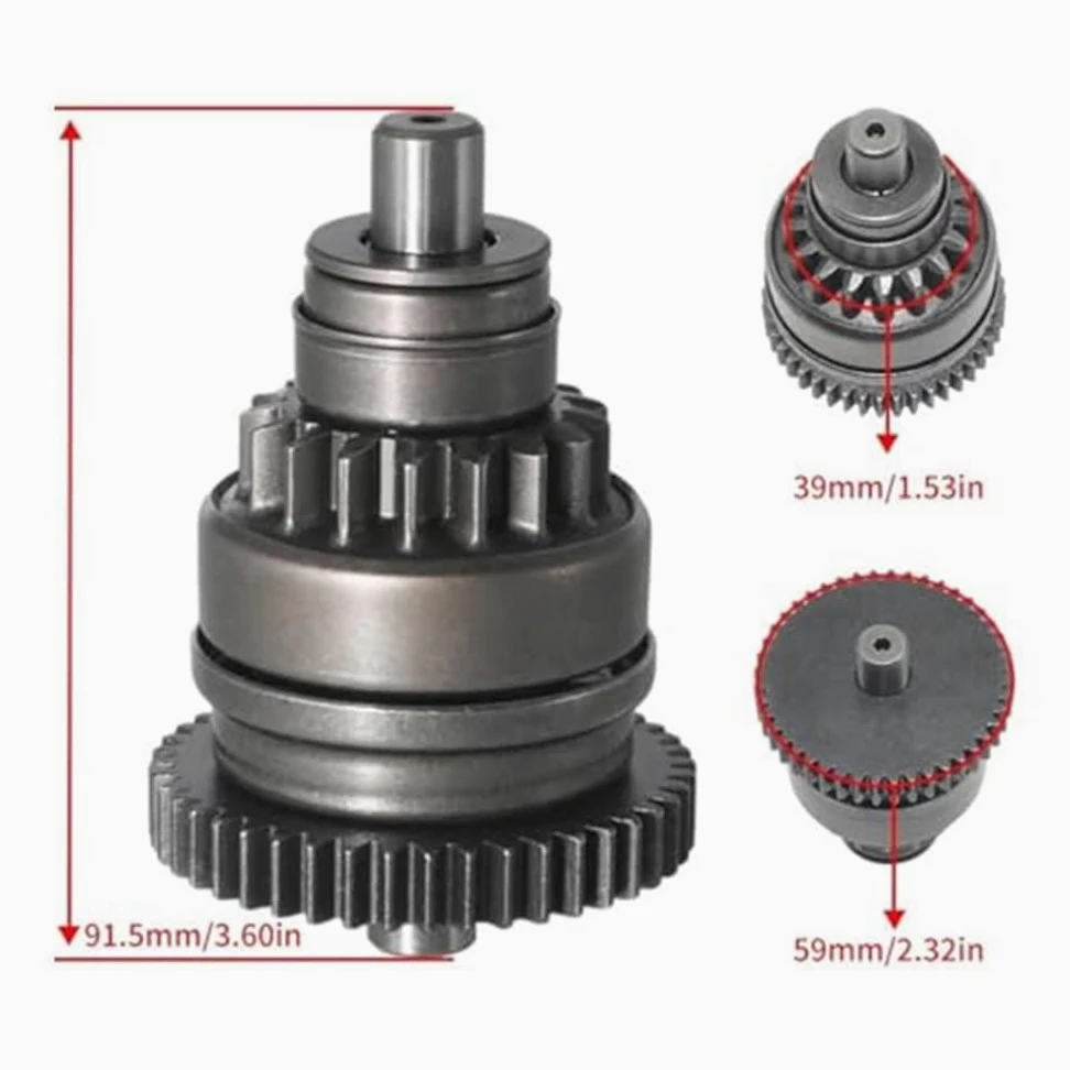 Motor de arranque Motor Arranque Eléctrico Piñón Sentido CCW Para Can-Am Para Outlander L 450 EFI MAX 570 Para Defender Trxaxter T 2015-2020 420684054 420684056 420684058