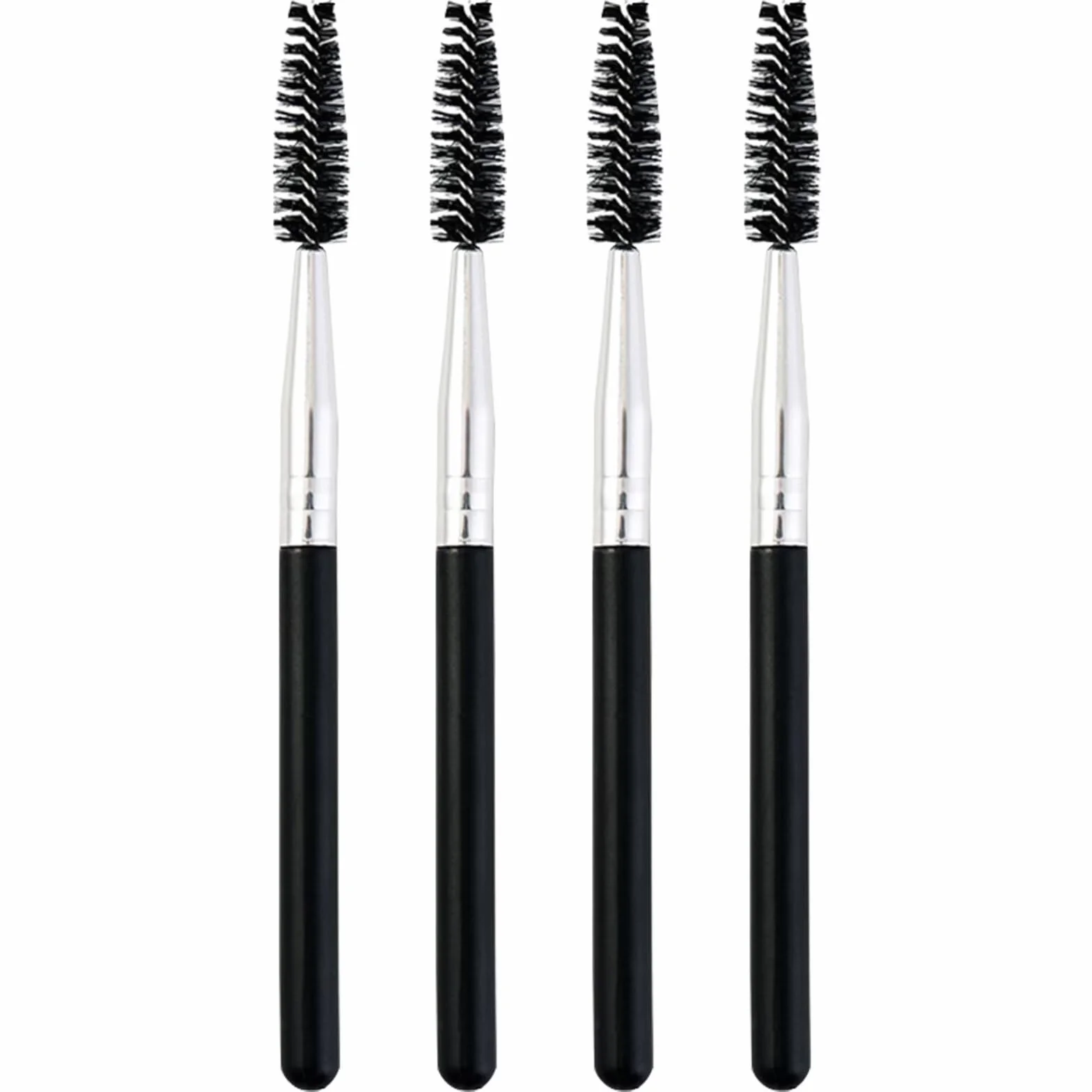 Cepillos de pestañas reutilizables, peine portátil para extensión y levantamiento de cejas