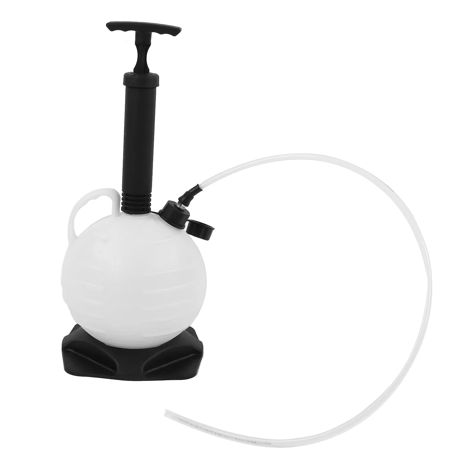 Extractor de Aceite Al Vacío de 6L, Bomba de Fluido Manual con Tanque de Almacenamiento Portátil para Motor Marino de Cortacésped de Motocicleta de Automóvil