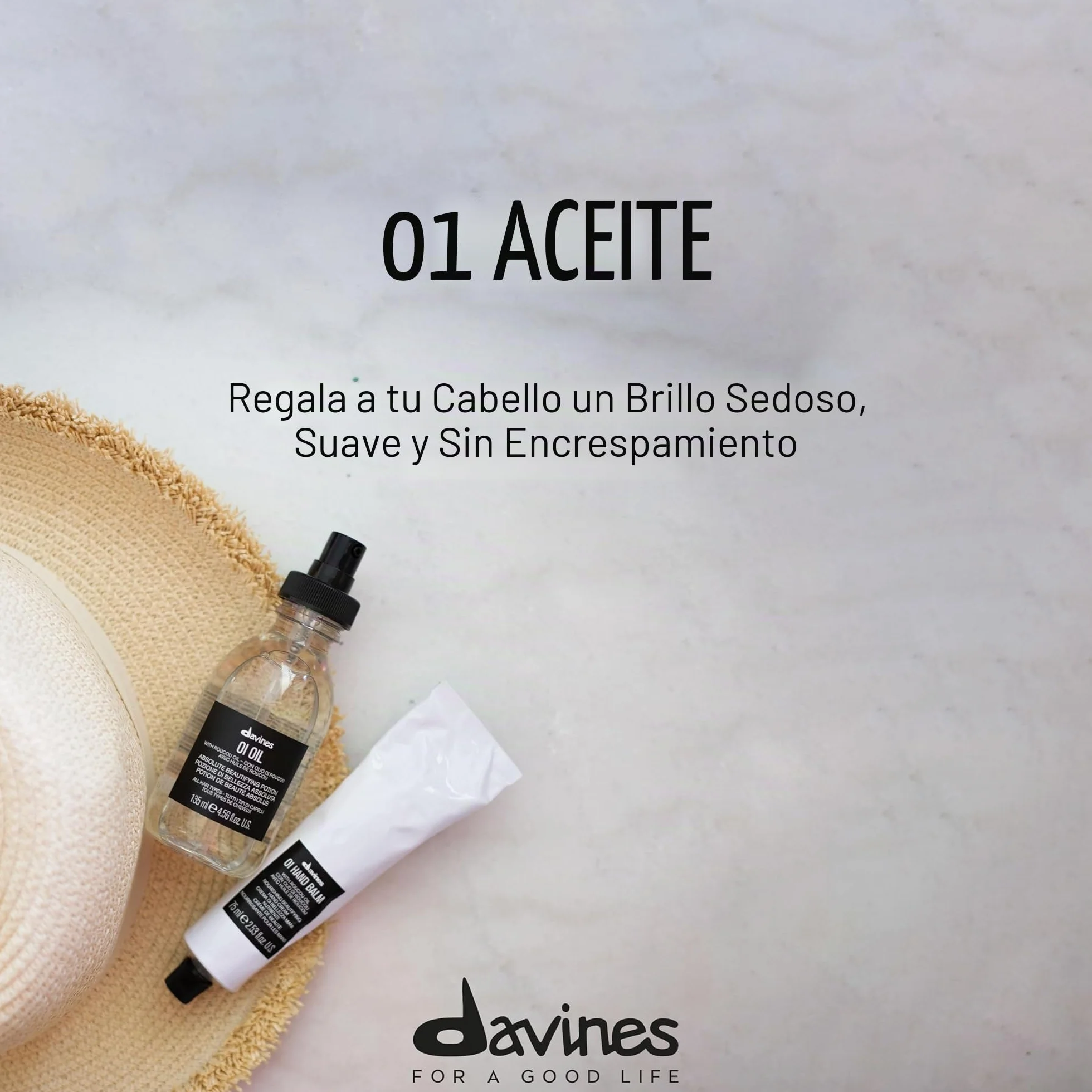 Davines Oi Oil Reestructurante Sin Aclarado 50 ml