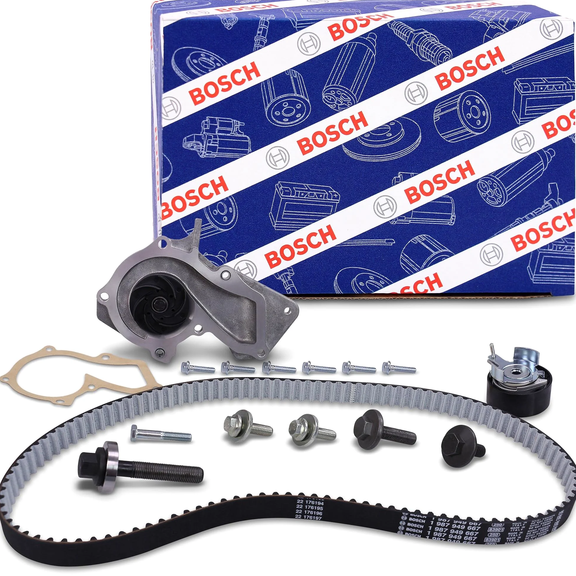 Bosch 1987946953 - Kit Correa de distribución con bomba de agua