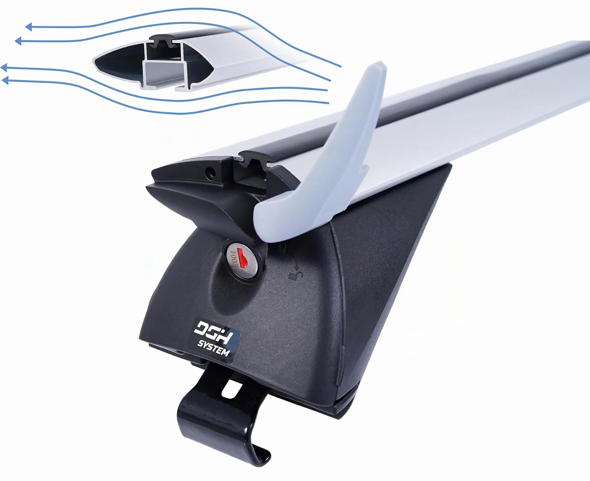 Universal Bacas Barras de Techo RIELES Compatible con Seat Leon ST IV Familiar 2020- MAX 90 kg 120 cm Aluminio