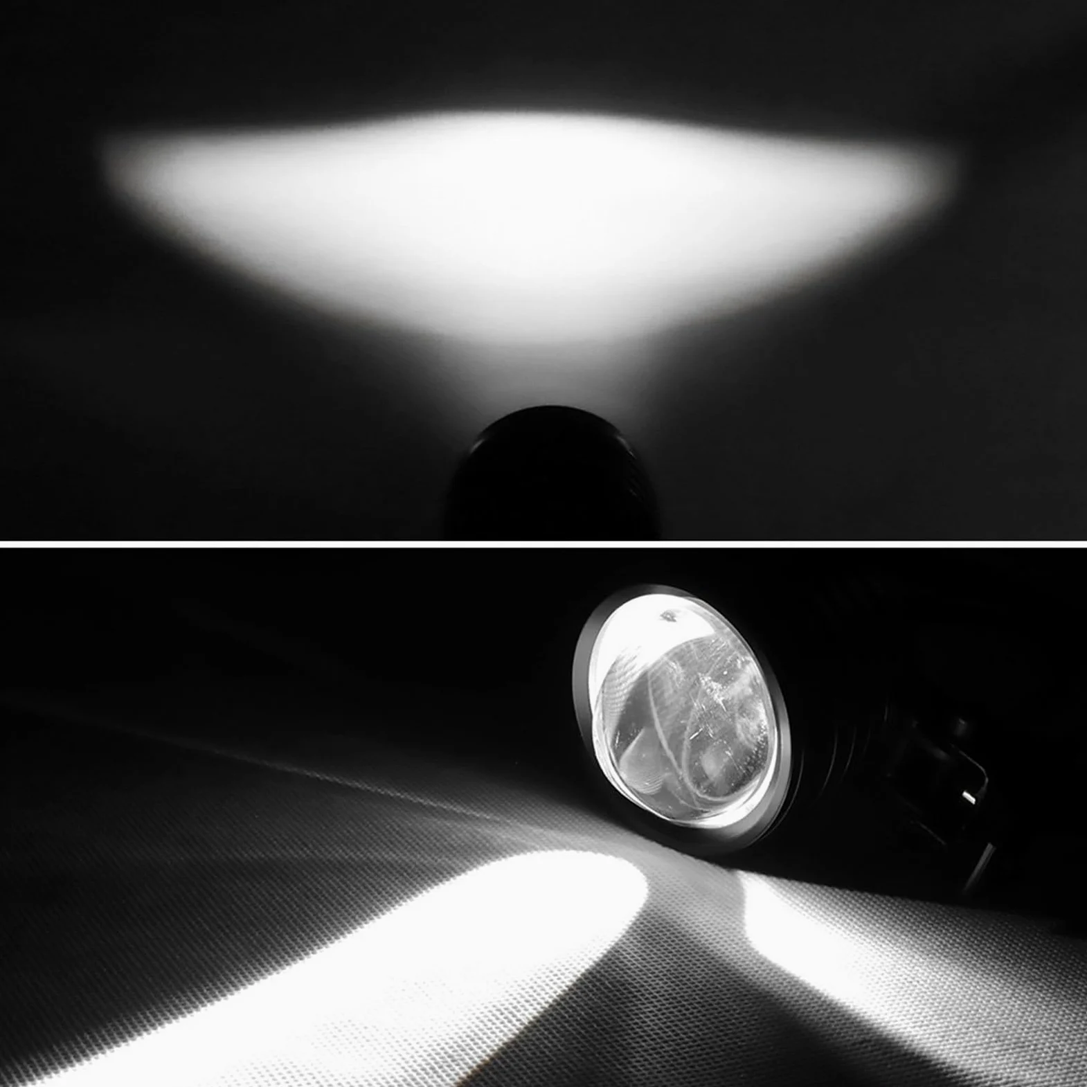 Foco LED Para Motocicleta, Luz Antiniebla Conducción Haz Alto Y Bajo, Lámparas Auxiliares Para Camiones, SUV Moto Coche, UTV Faros De Motocicleta