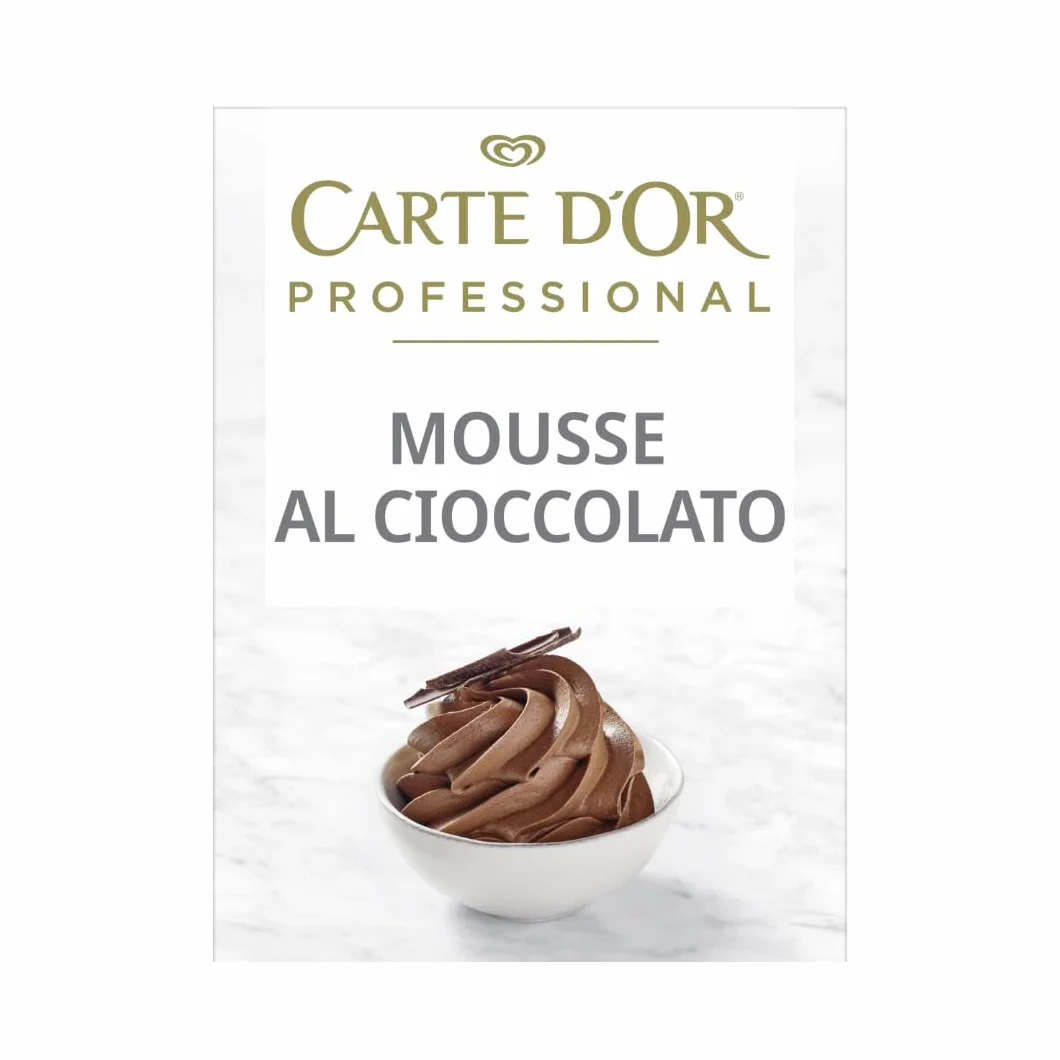 Carte d'Or Mousse Chocolate Sin Gluten 3 sobres x 240g 45 raciones