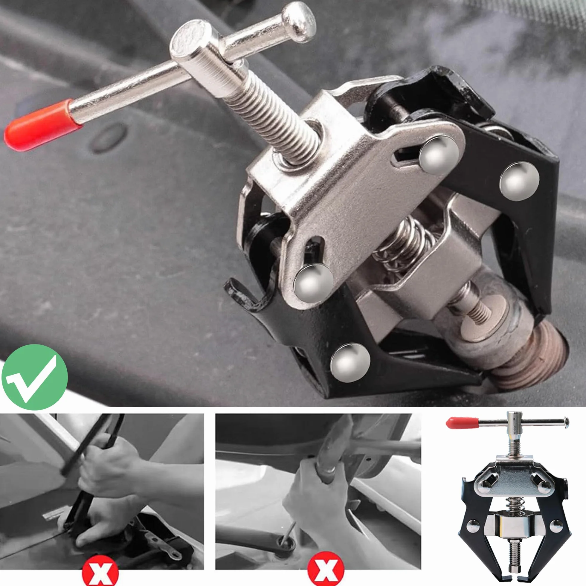 VZJYJZ Extractor De Brazos De Limpiaparabrisas, Extractor De Cojinetes, Extractor Limpiaparabrisas, Extractor Limpiaparabrisas, Apto para La Mayoría De Los Brazos De Limpiaparabrisas De Vehículos