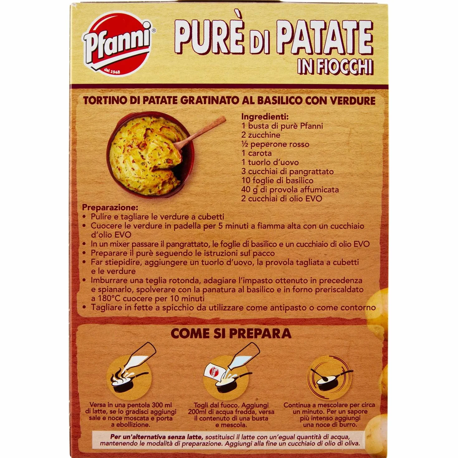 Pfanni 4 patatas puras, 300 g