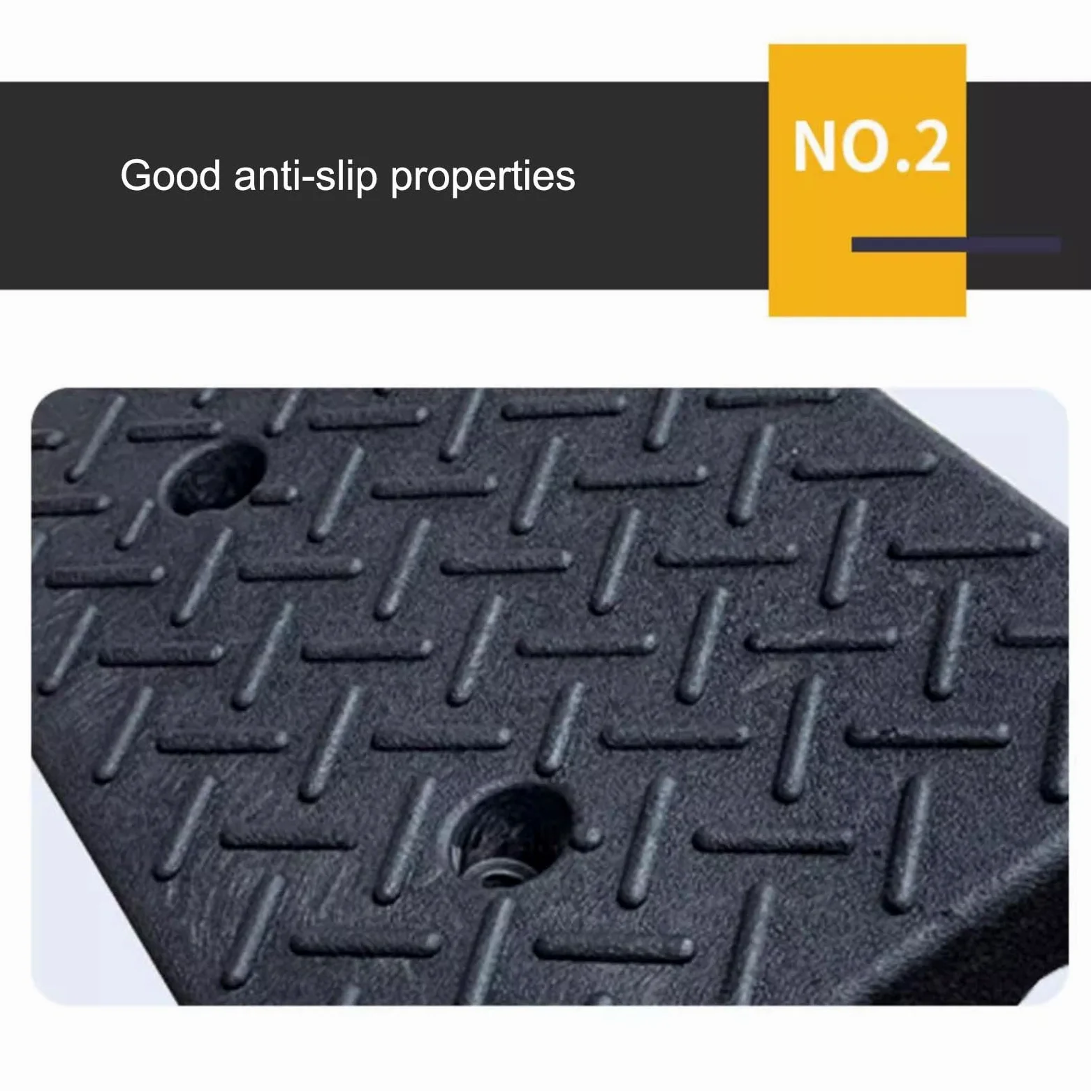 Rampa de Entrada Para Vehículos, Rampa de Garaje, Alfombrilla de Goma Para Escalones, Rampa Elevadora Para Automóviles, Rampa Para Vehículos, Negra, Adecuada Para Automóviles(100*25*10cm/39.4*9.8*3.9i