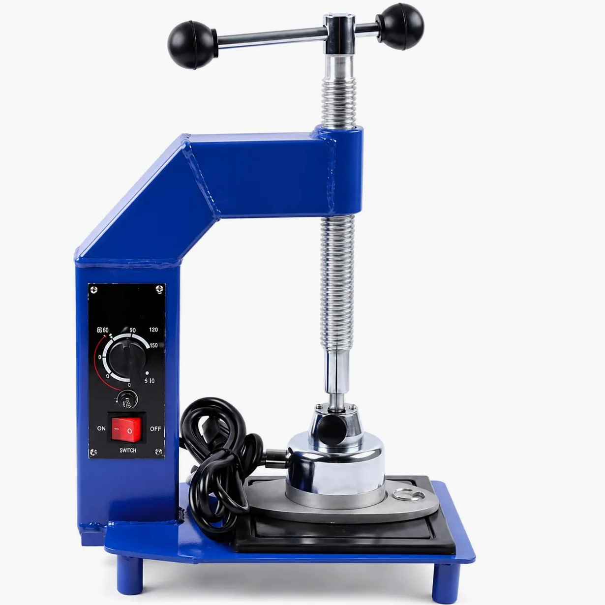 Máquina eléctrica de reparación de neumáticos de 500 W, herramienta de vulcanización automática con control de temperatura de 145 a 165 °C para fijación de neumáticos de coche, esencial para