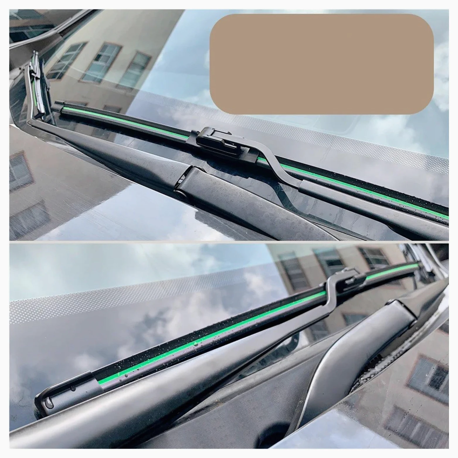 Limpia Parabrisas 2 Escobillas Limpiaparabrisas Delanteras para Isuzu para D-MAX 2002-2023 Accesorios Parabrisas Escobillas Limpiaparabrisas(Black,2020-2023)