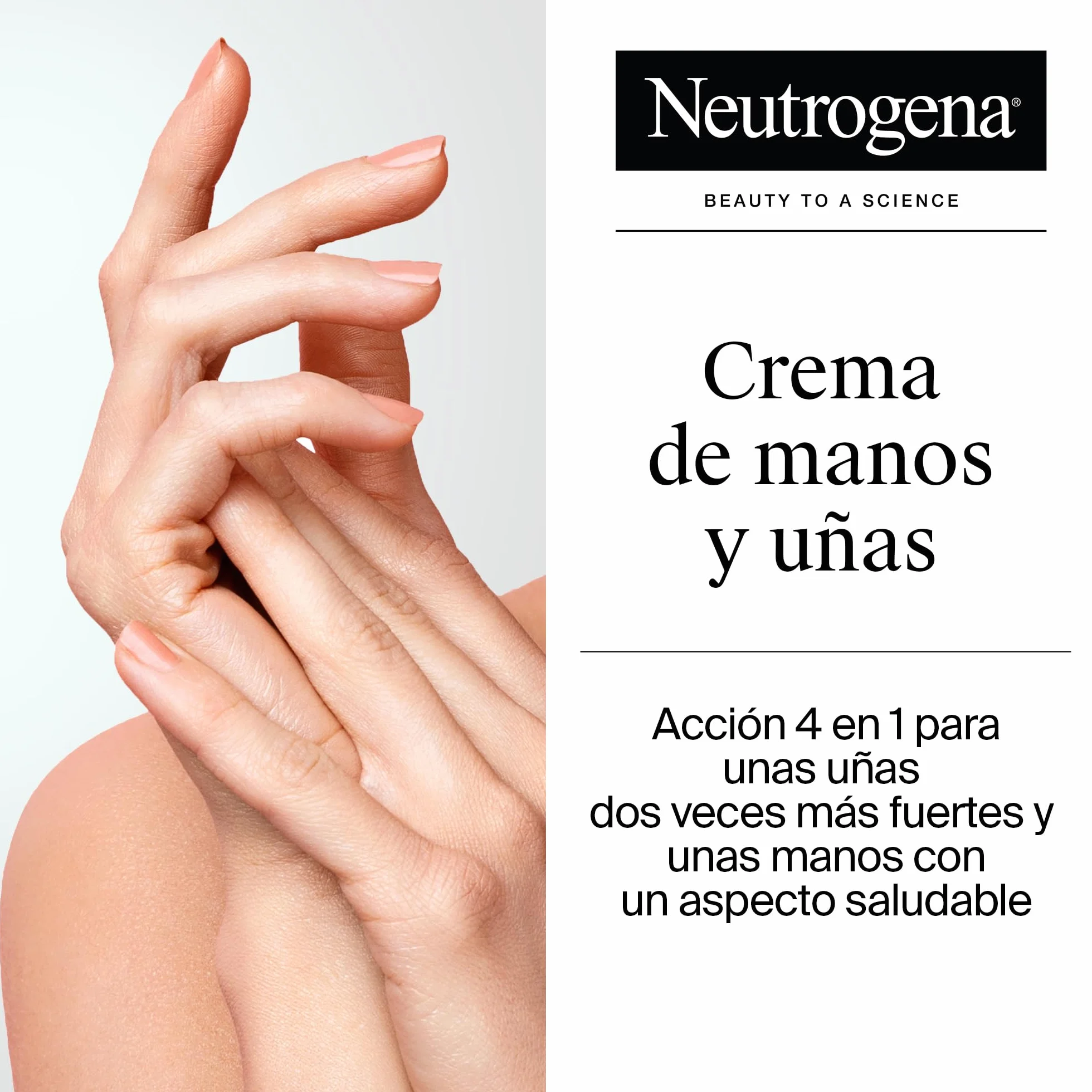 Neutrogena Fórmula Noruega Hand & Nail Crema de Manos y Uñas 75 ml reparadora con pantenol
