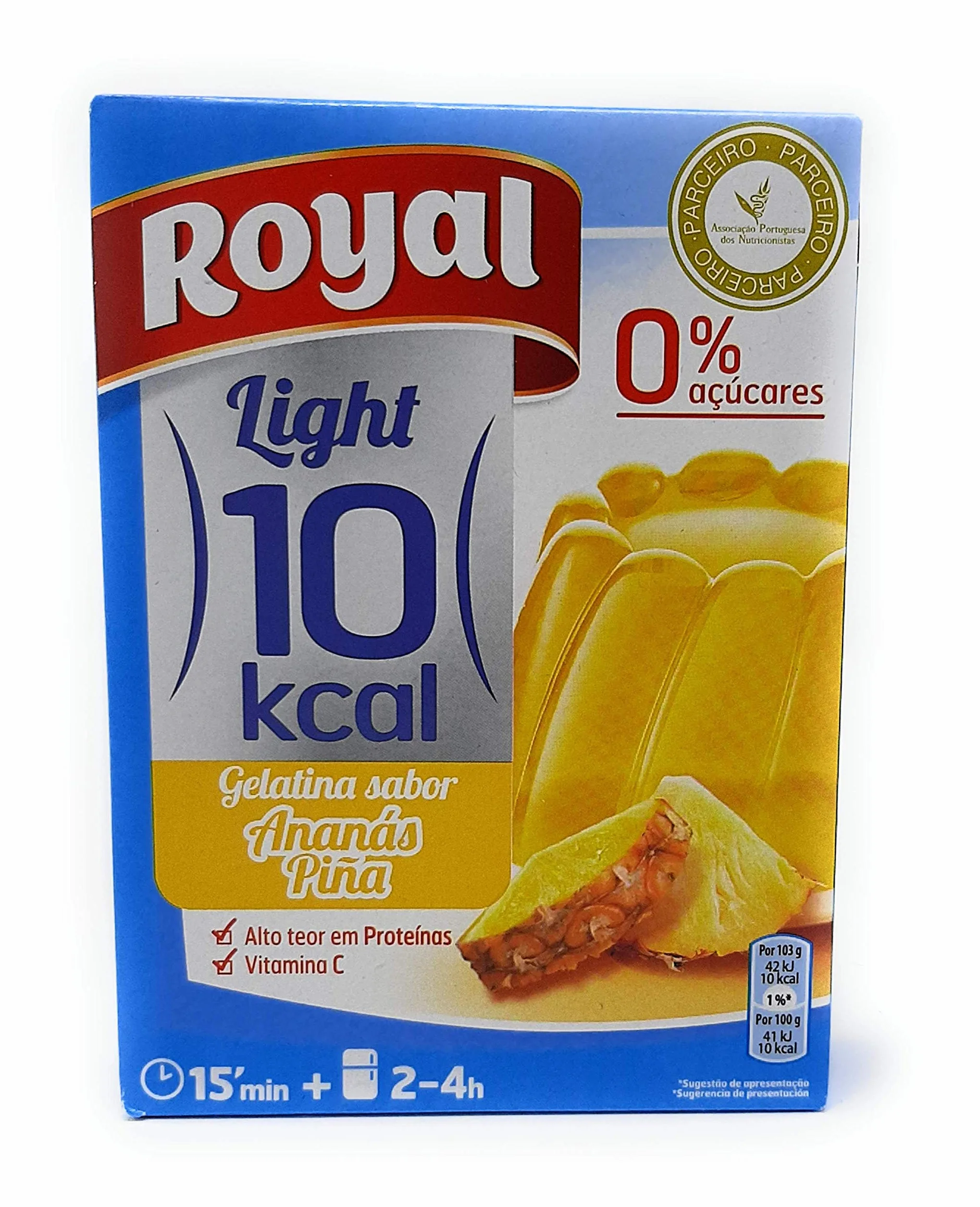 Royal Gelatina sabor Pina Light 1 L