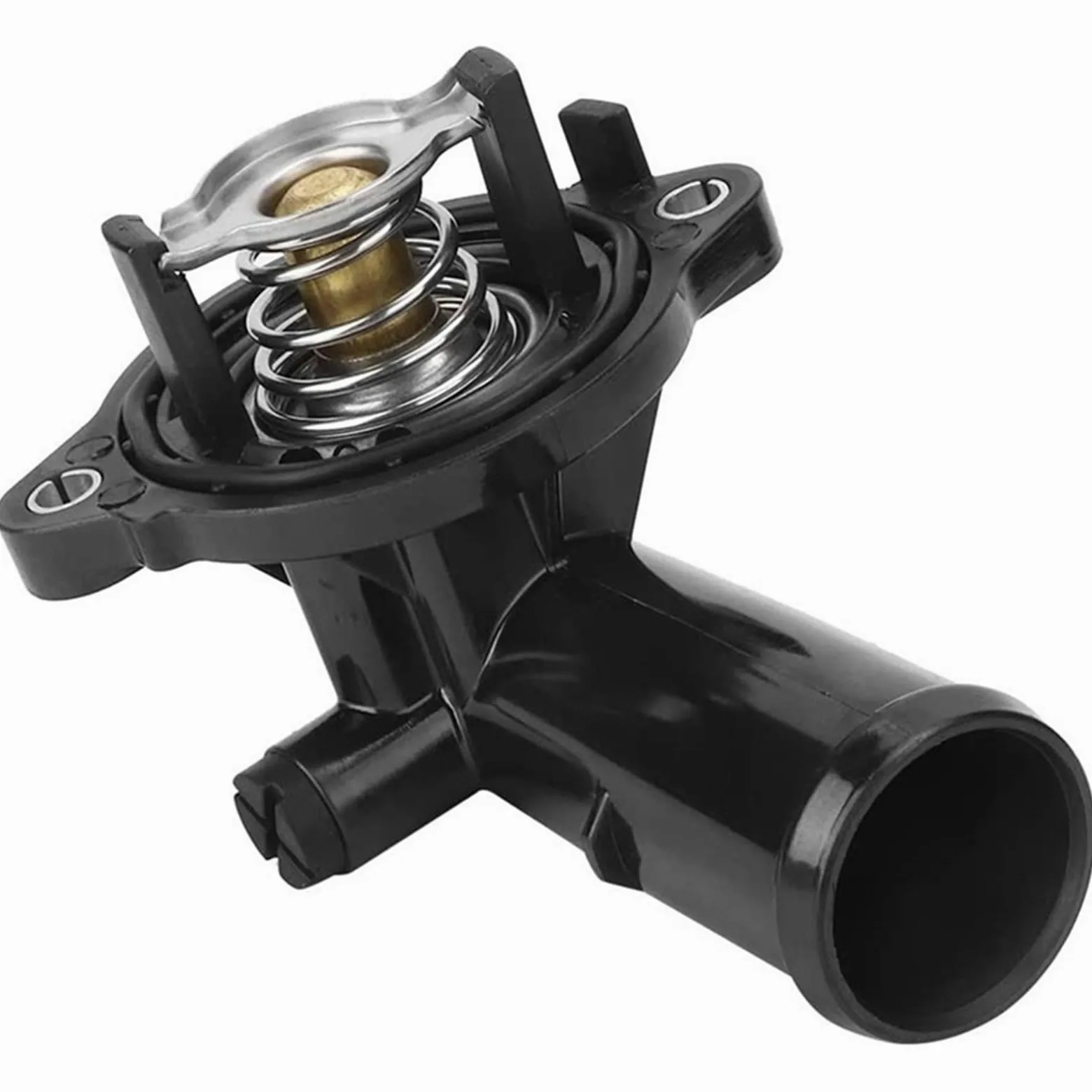 Termostato de Coche Carcasa del termostato del refrigerante del Motor del Coche para Jeep para Wrangler Carcasa del termostato Válvula de enfriamiento del Motor 5184651Af