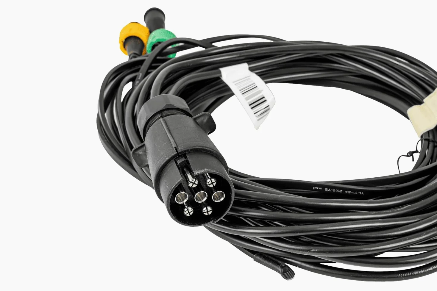 DOBPLAST Kit de Pilotos Traseros DPT35 y Luces de Posición LED DPT15 para Remolque con Arnés Eléctrico MANTES de 7m Enchufe 7 Pines 12V Instalación de Luces Segura | Kit completo con luces traseras DOBPLAST DPT35 y luces de posición LED para maquinaria ag