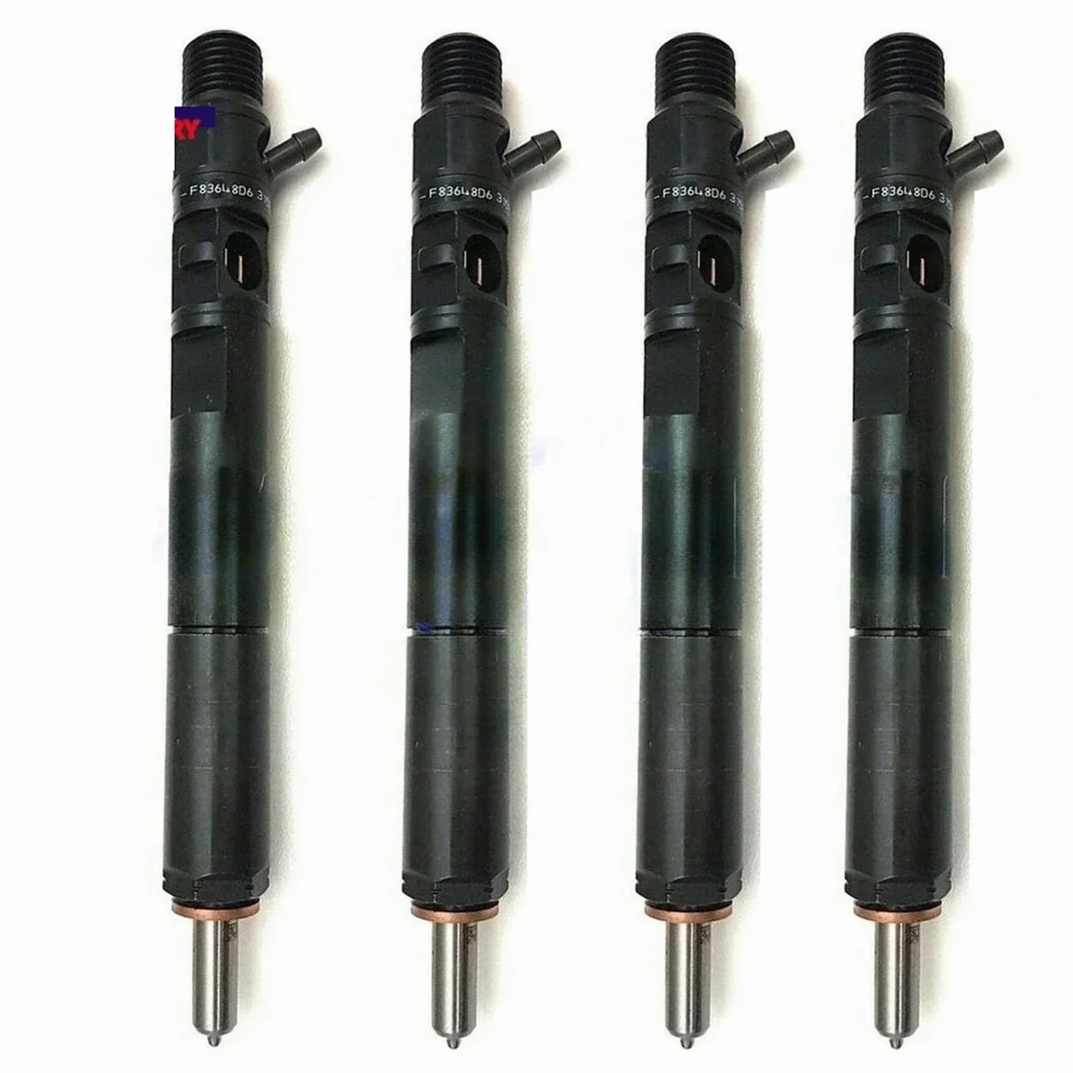 4 inyectores de combustible EJBR02201Z EJBR01302Z compatibles con Ford Focus Transit Connect 1.8 Tdci
