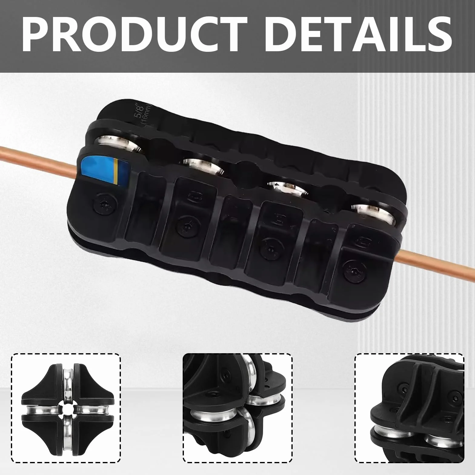 Enderezador De Tubos, Herramienta para Doblar Conductos De Freno Enderezador Manual De Tubos Mangueras Enrolladas para Tubos De Acero Aluminio Y Cobre Conductos De Freno