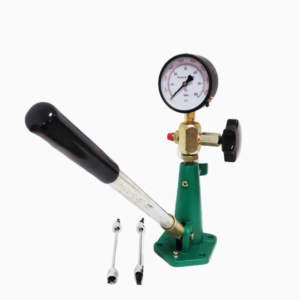 Comprobador de Inyectores S80H, Comprobador de Inyectores de Bomba de Aceite, Calibrador de Inyectores Common Rail, Manómetro de 0 A 60 MPA