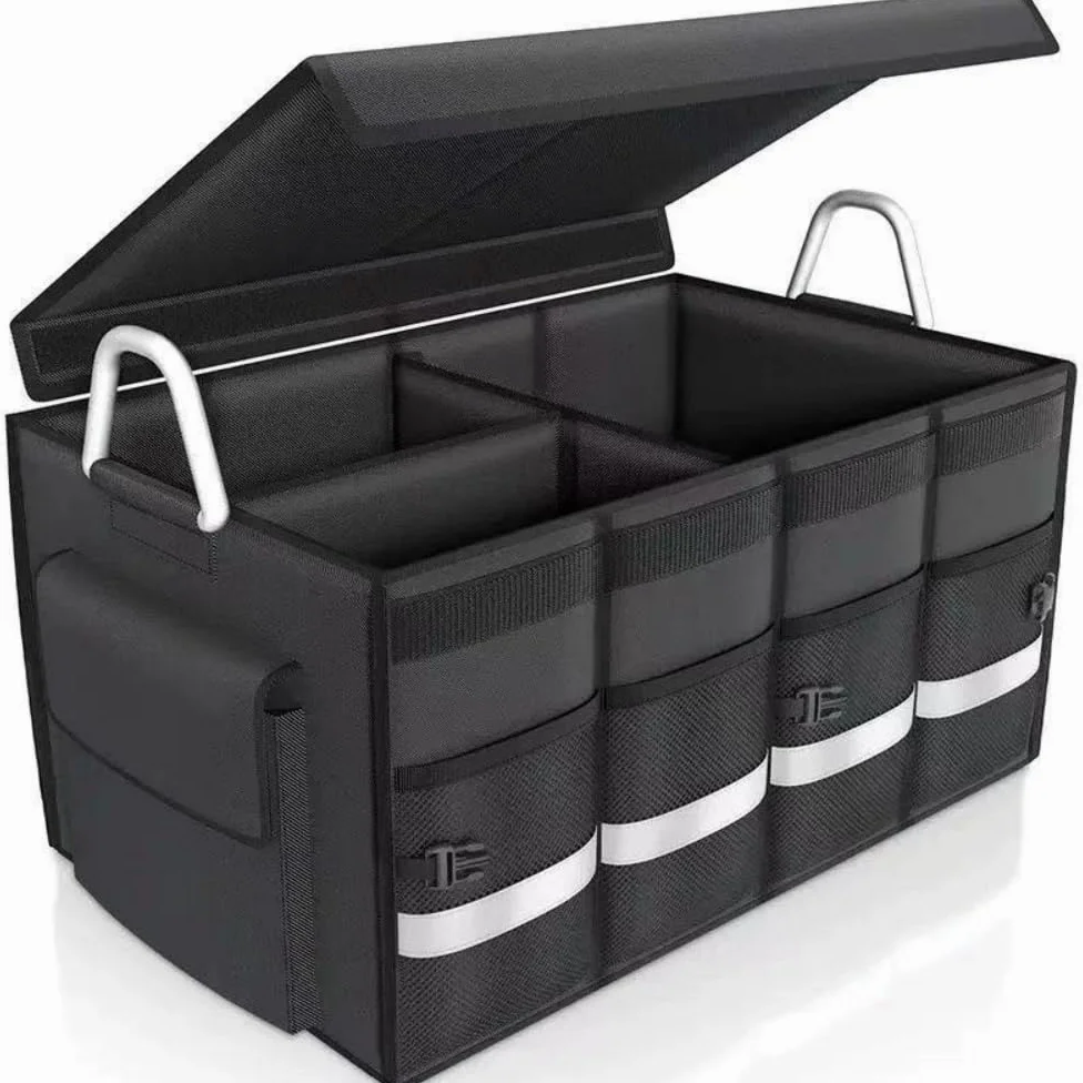 Organizador Maletero Coche para Renault Kangoo, Organizador de Maletero de Coche Caja Plegable para el Coche Organizador para Maletero de Coche,B