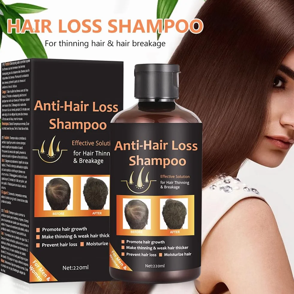 Champu Crecimiento Cabello Antipérdida Tratamiento 220ml