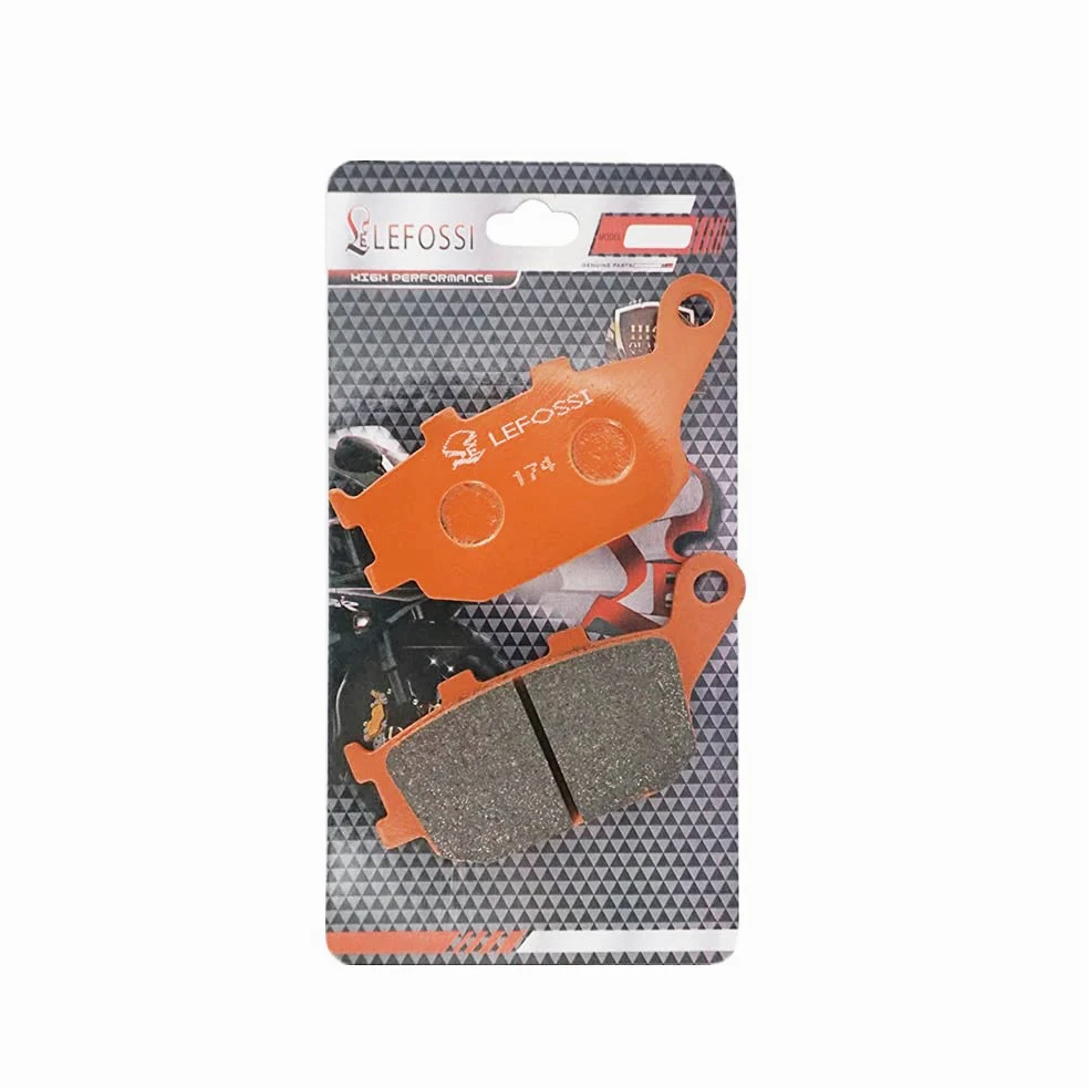 Motocicleta fibra de carbono Pastillas de Freno trasero para Compatible con Yamaha FZ6 (FZ 600 S) Fazer (2007-2009) YZF 600 R6 (2003-2004) YZF-R6 & YZF-R1 (2005-2014) FZ8(2011-2013) FA174R