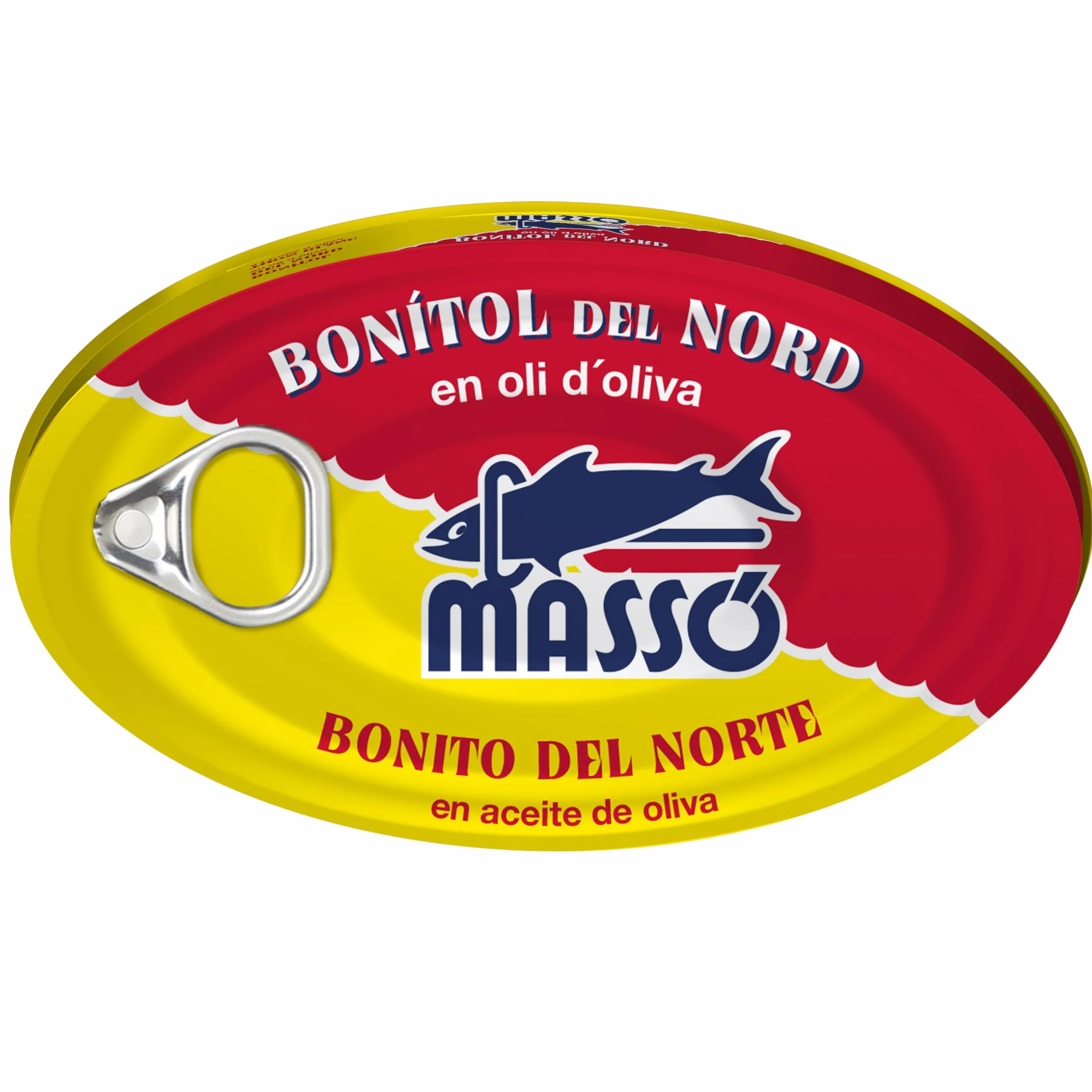 Massó Bonito del norte en aceite de oliva, 5 latas de 112g